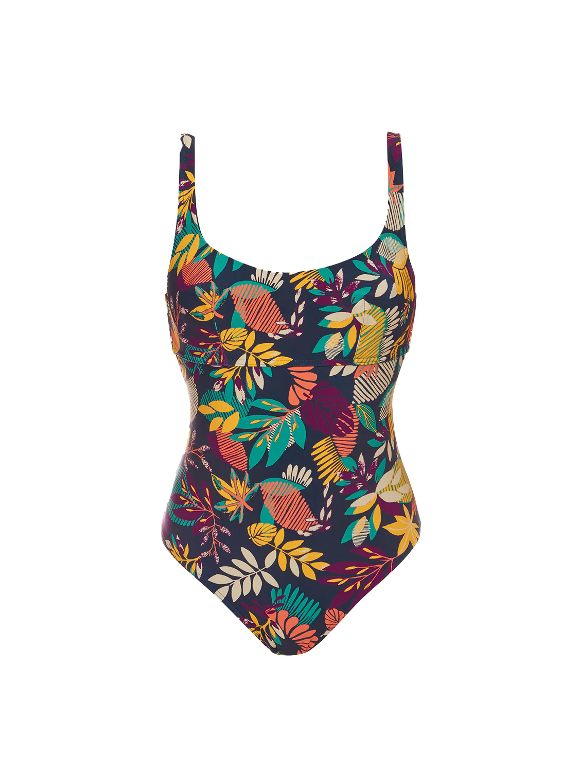 Maillot de bain 1 pièce de bain avec armatures - Imprimé Bleu Seaside - Image 5