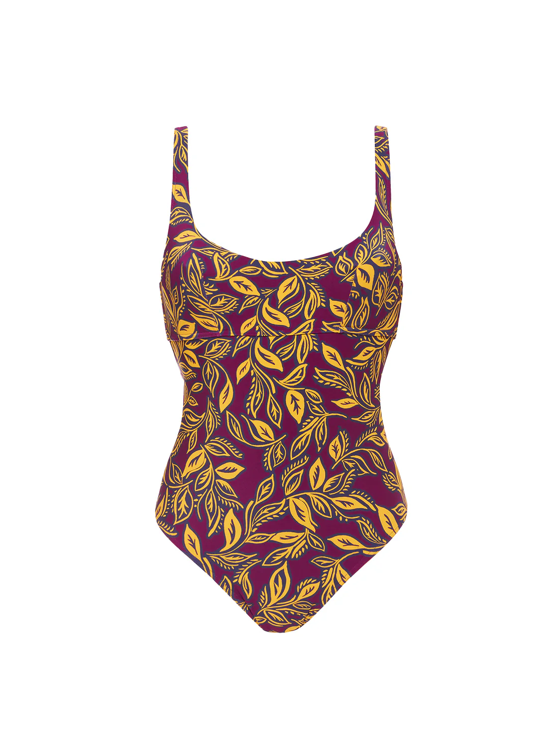 Maillot de bain 1 pièce de bain avec armatures - Imprimé Violet Agadir - Image 5