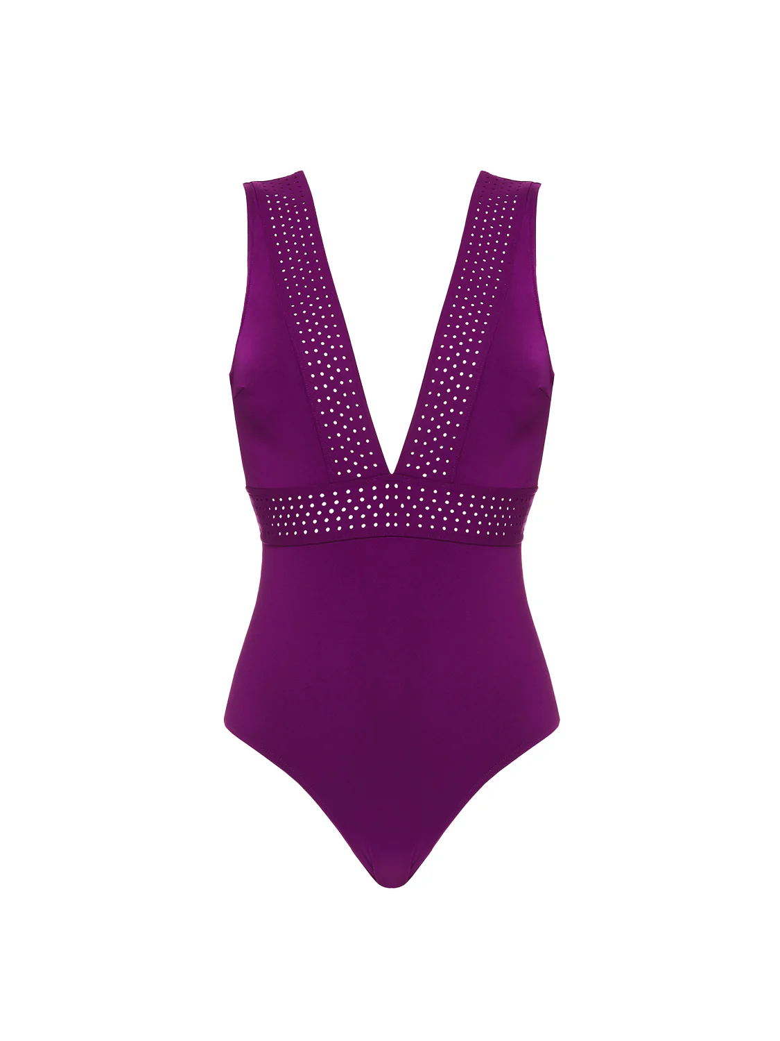 Maillot de bain 1 pièce sans armature - Mûre - Image 6