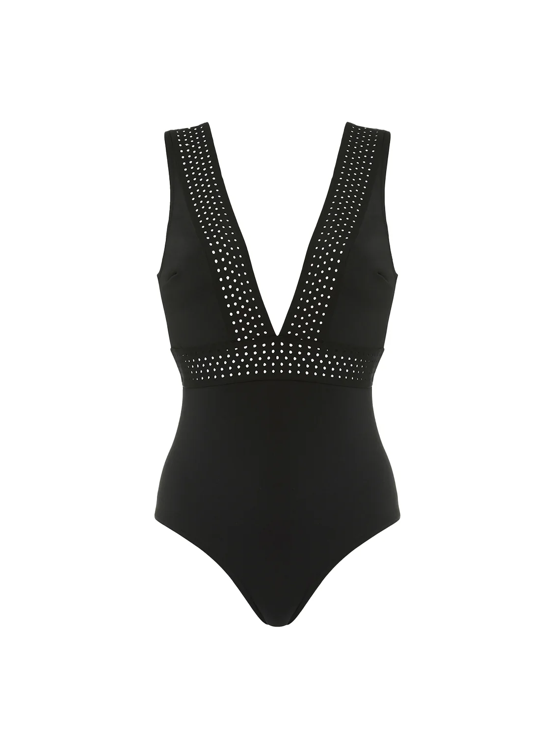 Maillot de bain 1 pièce sans armature - Noir - Image 5