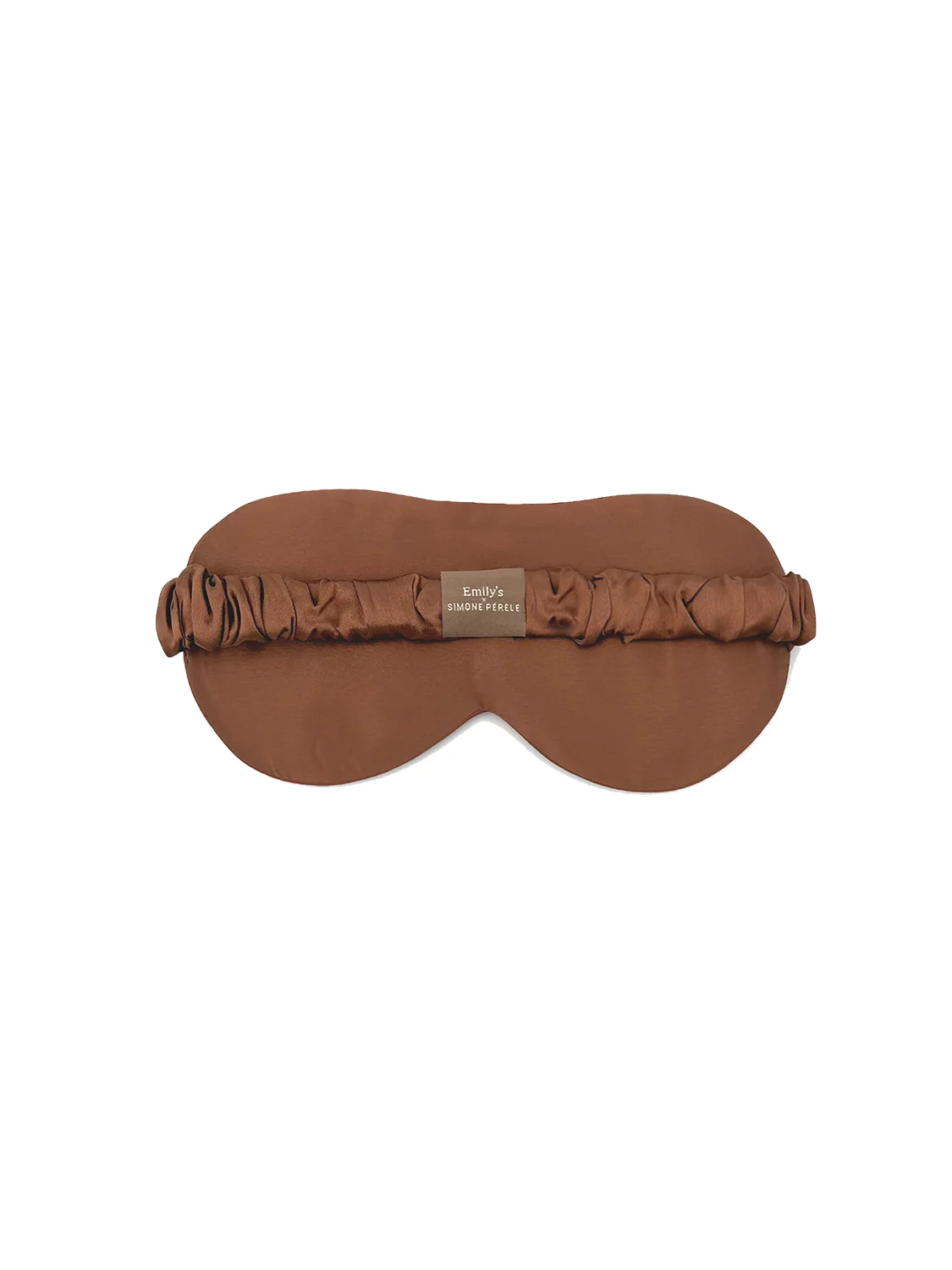 Masque de sommeil pure soie de mûrier - Macchiato - Image 5