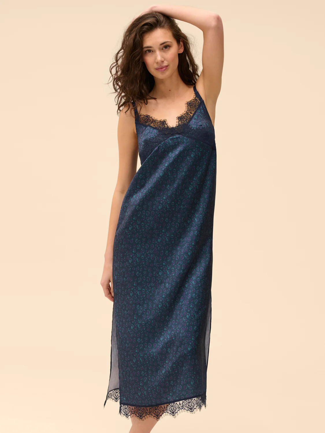Nuisette longue - Bleu Féline