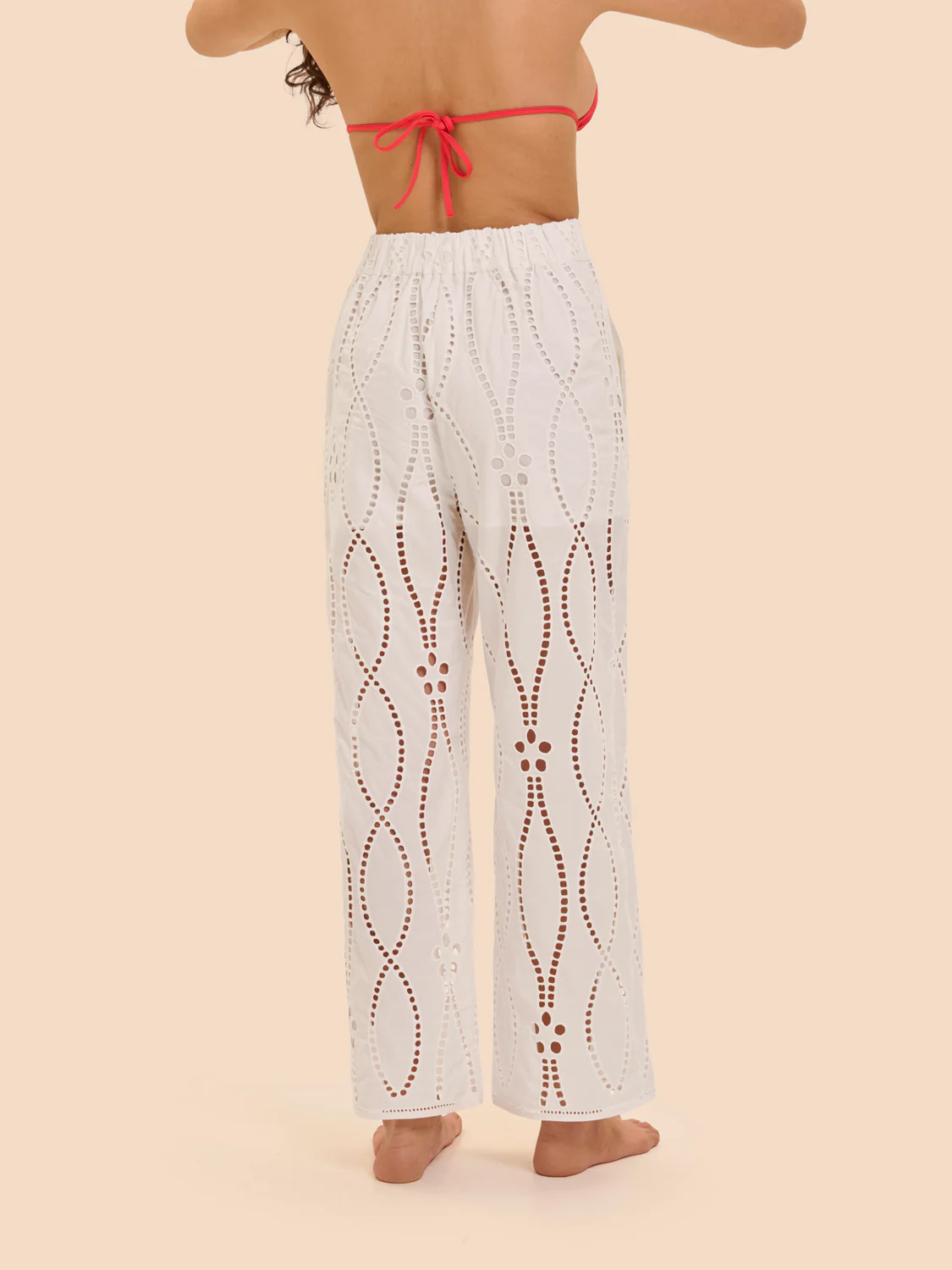 Pantalon - Blanc - Image 3