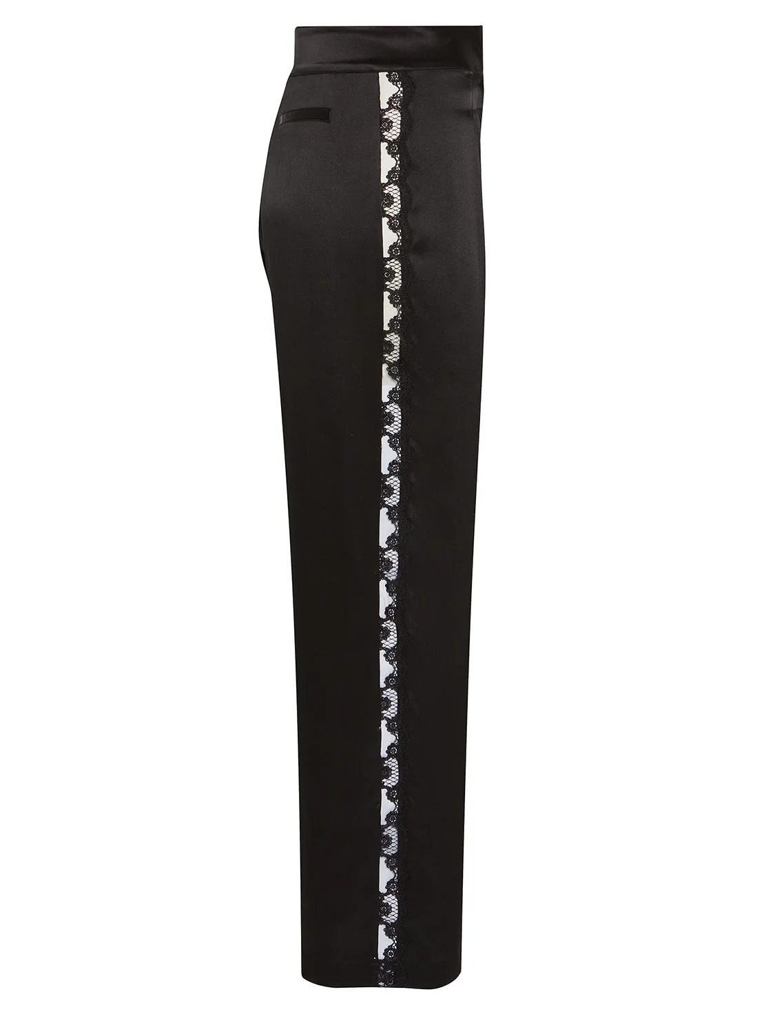 Pantalon broderie - Noir - Image 8