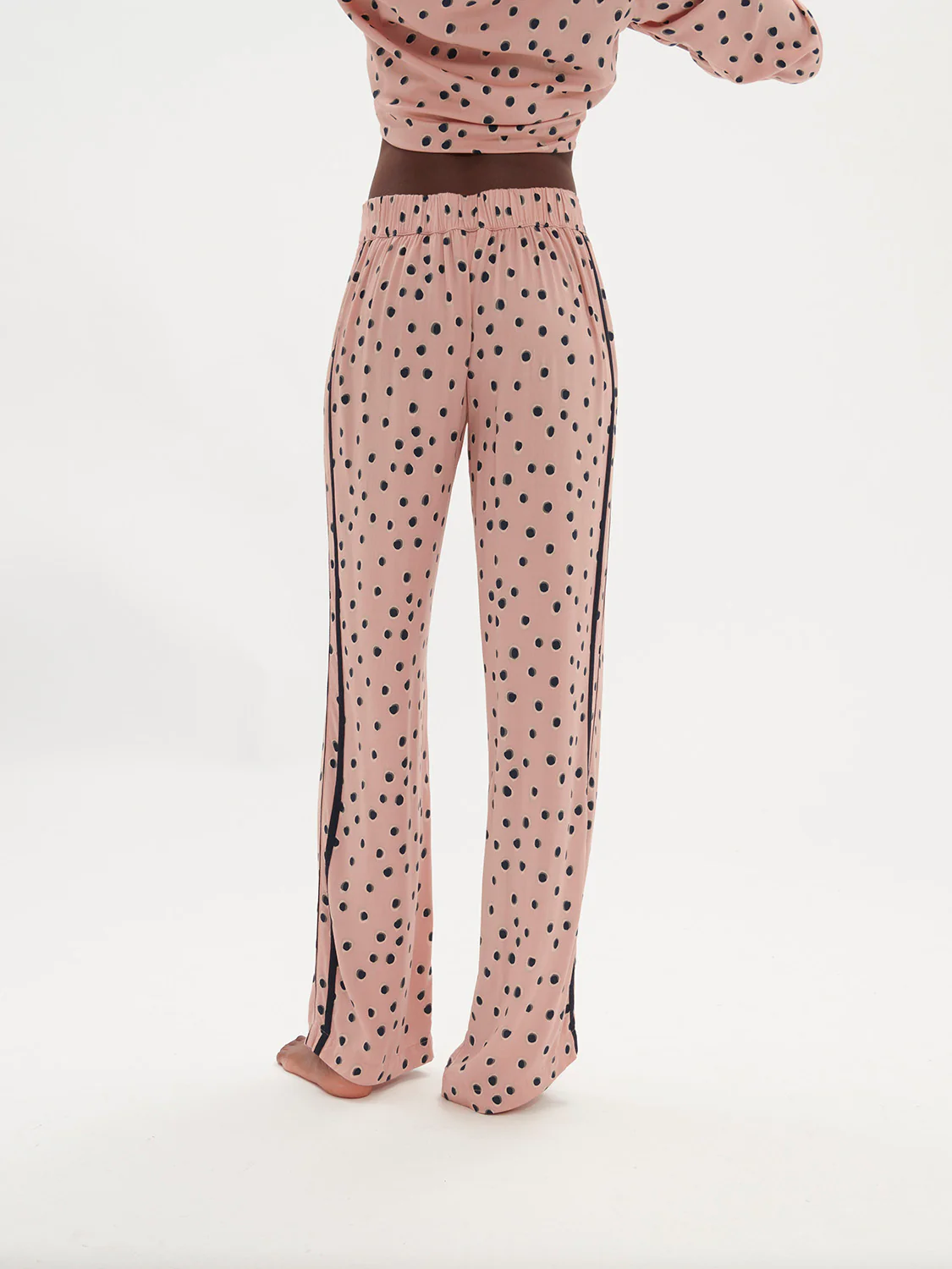 Pantalon - Imprimé Rose Encens - Image 2