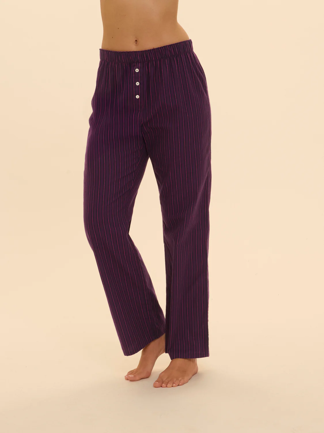 Pantalon - Rayures Bleu