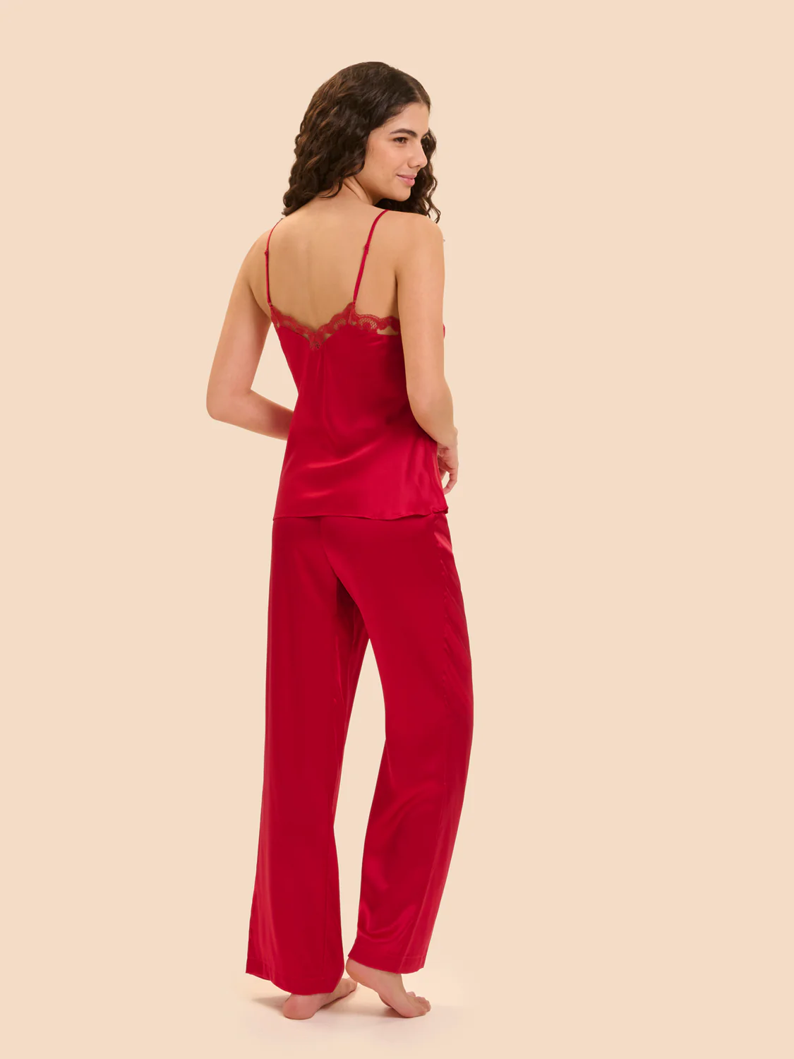 Pantalon - Rouge Opéra - Image 5