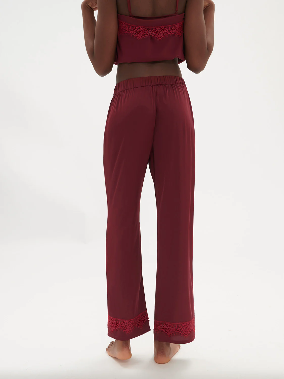 Pantalon - Rouge Spinelle - Image 2