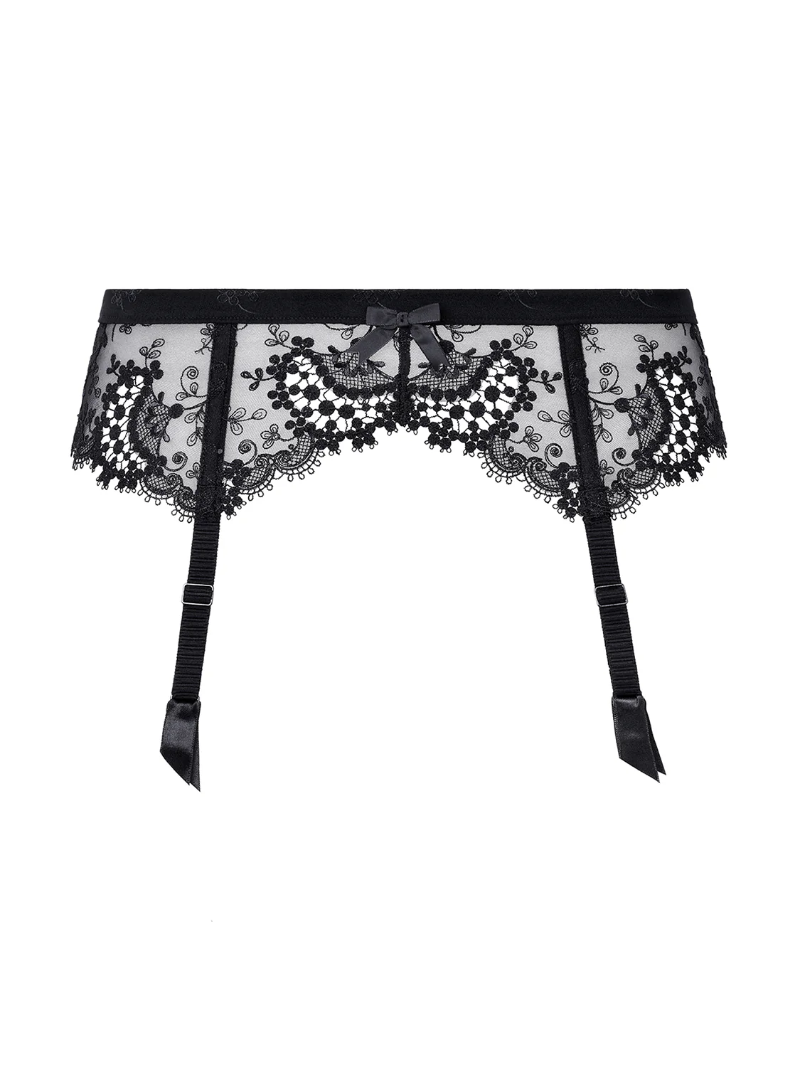 Porte-jarretelles - Noir - Image 4