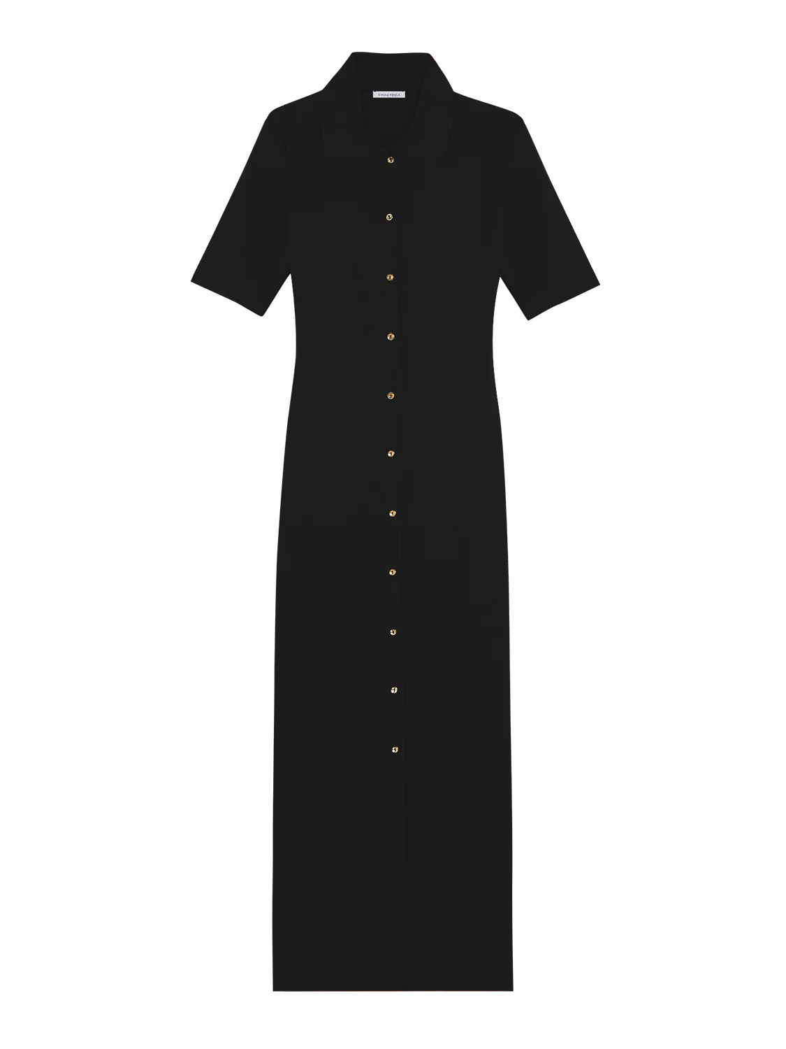 Robe longue - Noir - Image 9