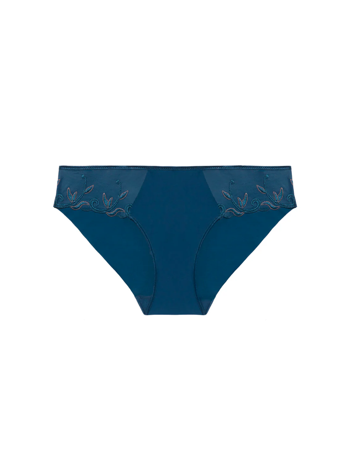 Slip coton - Bleu pétrole - Image 4