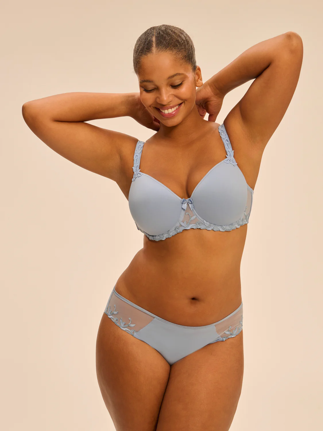 Slip coton - Bleu Rêve - Image 8