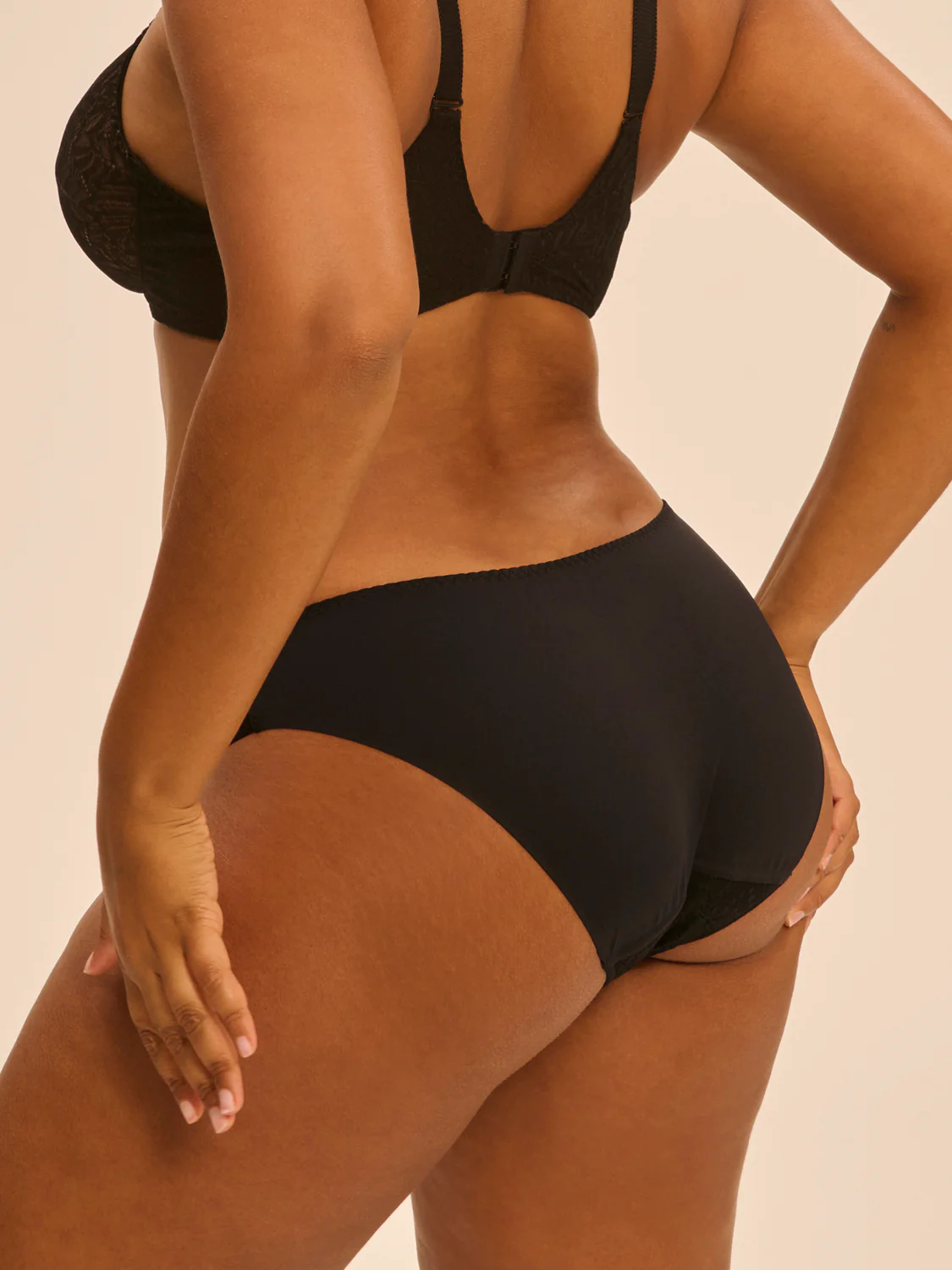 Culotte menstruelle Comète flux moyen - Noir - Image 10