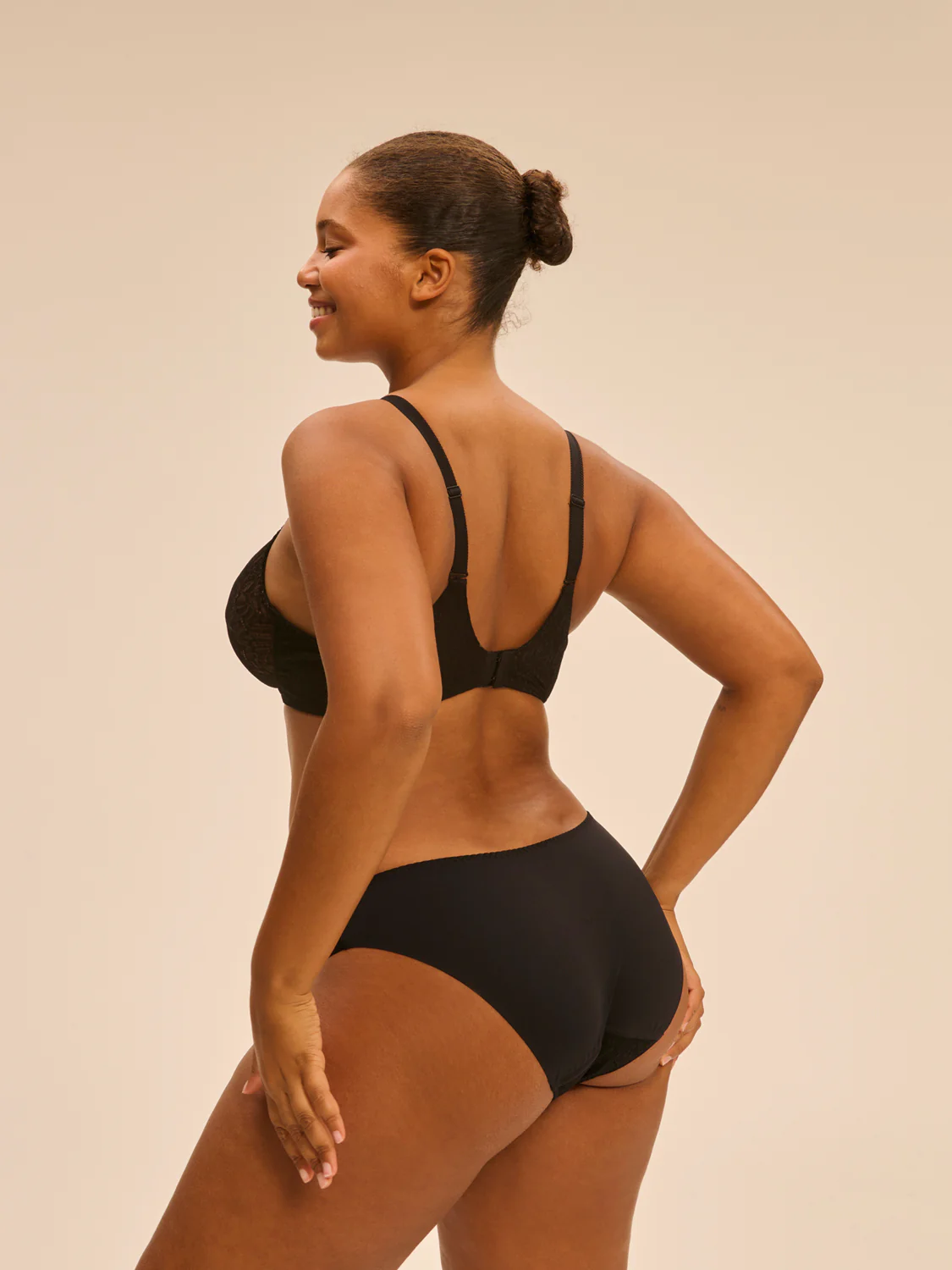 Culotte menstruelle Comète flux moyen - Noir - Image 13