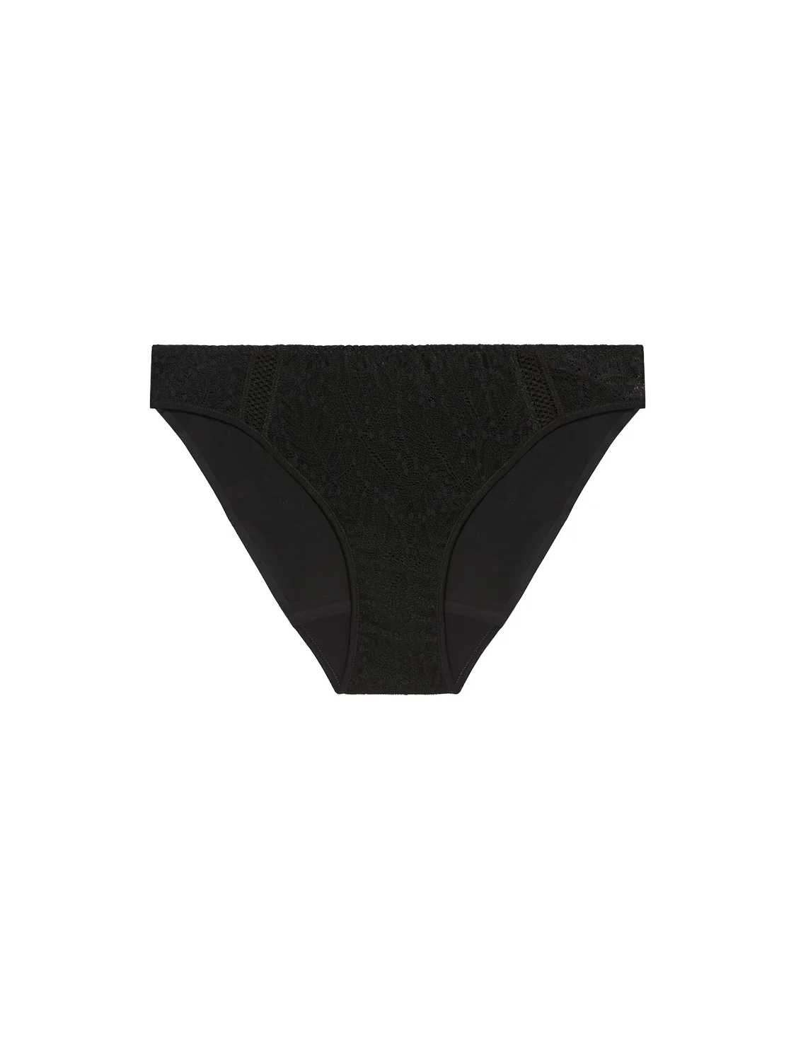 Culotte menstruelle Comète flux moyen - Noir - Image 14