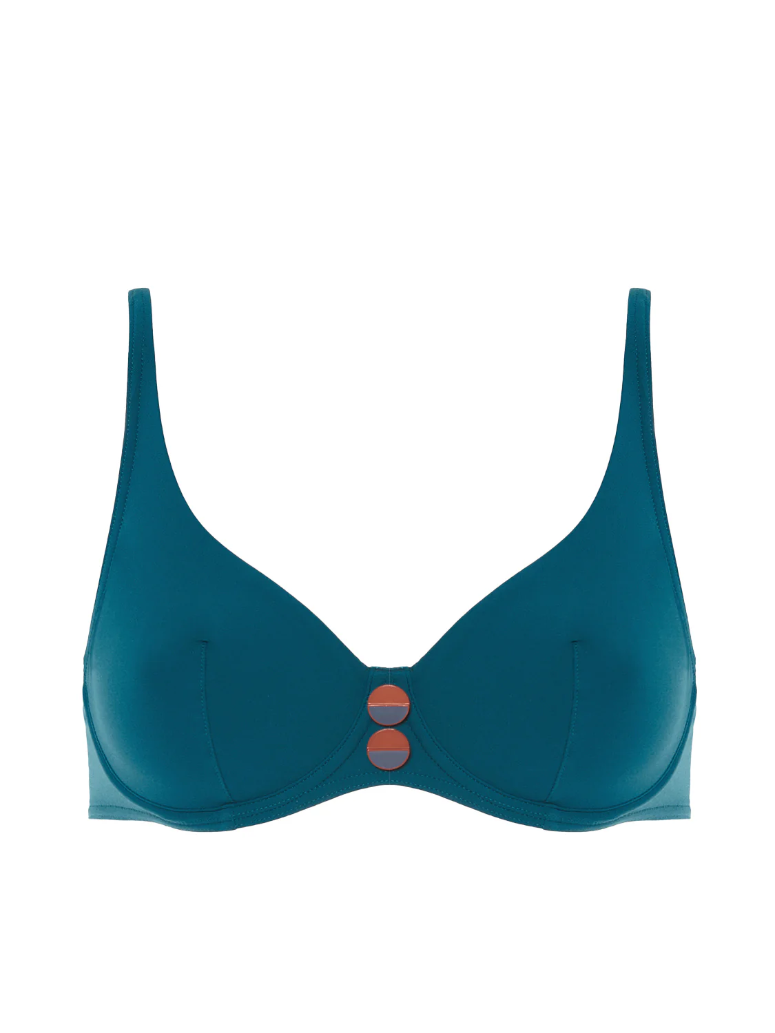 Soutien-gorge Armatures Décolleté Galbé - Bleu mystère - Image 3