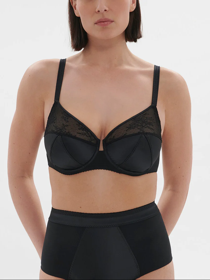 Soutien-gorge armatures - Noir - Image 4