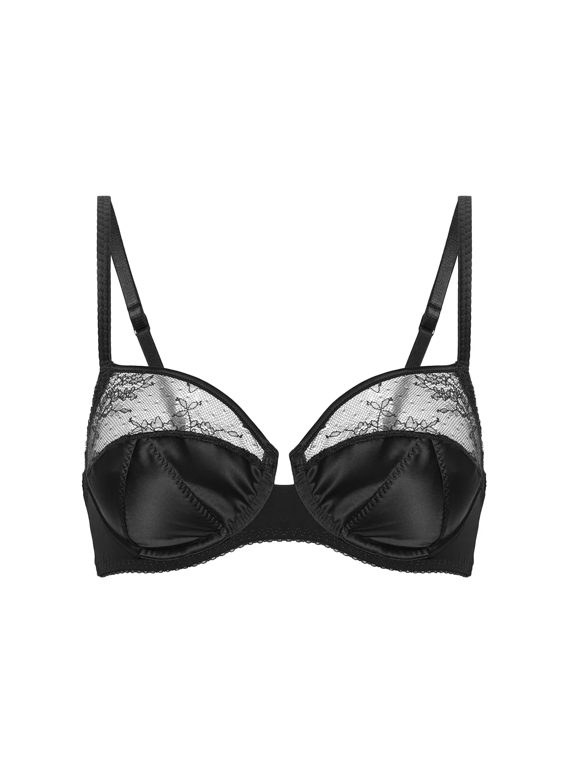 Soutien-gorge armatures - Noir - Image 6
