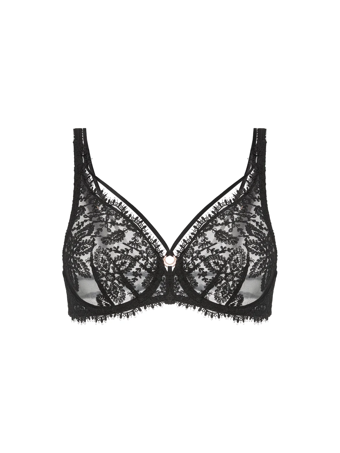Soutien-gorge armatures - Noir - Image 20