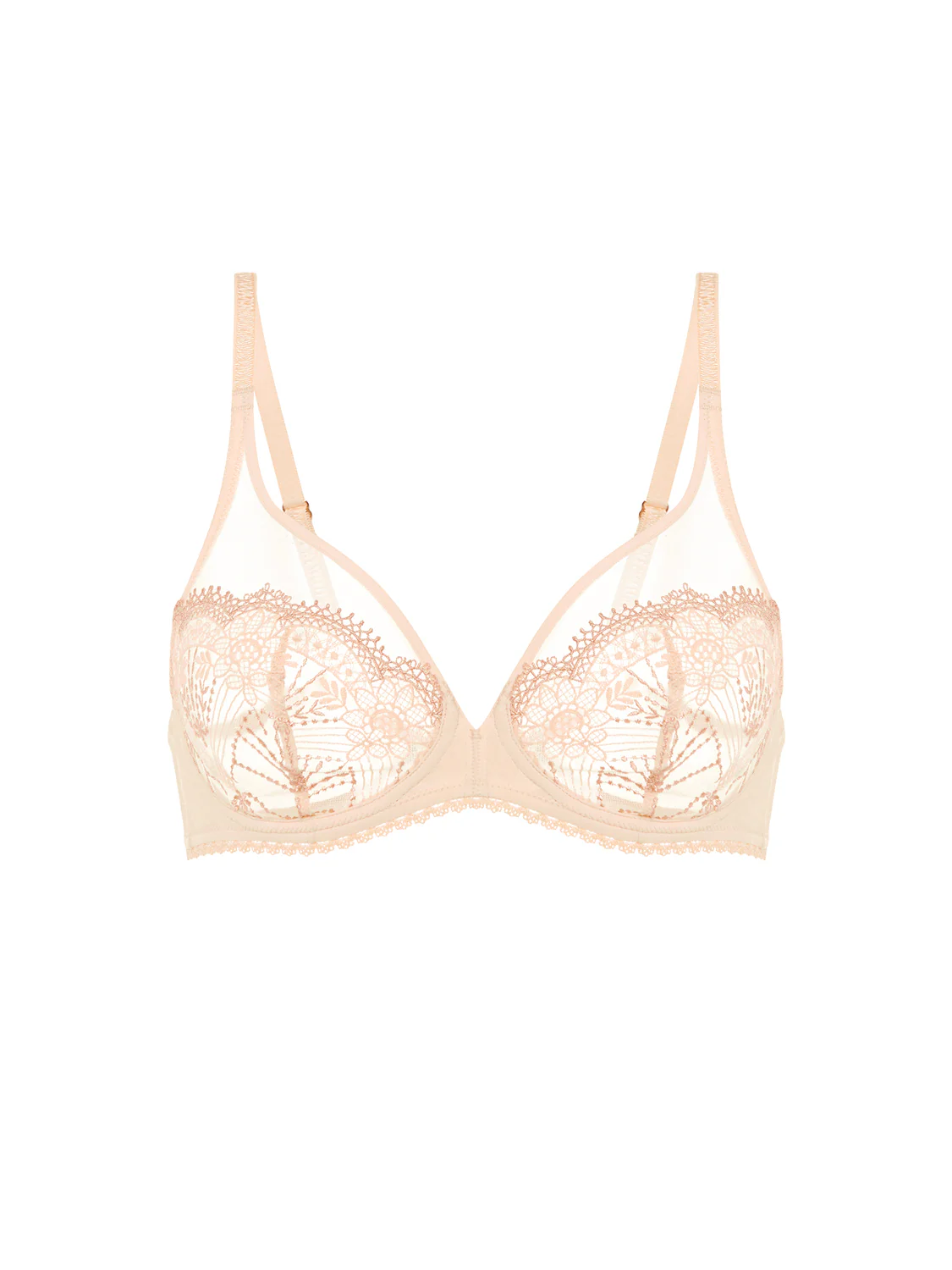 Soutien-gorge avec armature décolleté plongeant - Beige Chic - Image 14