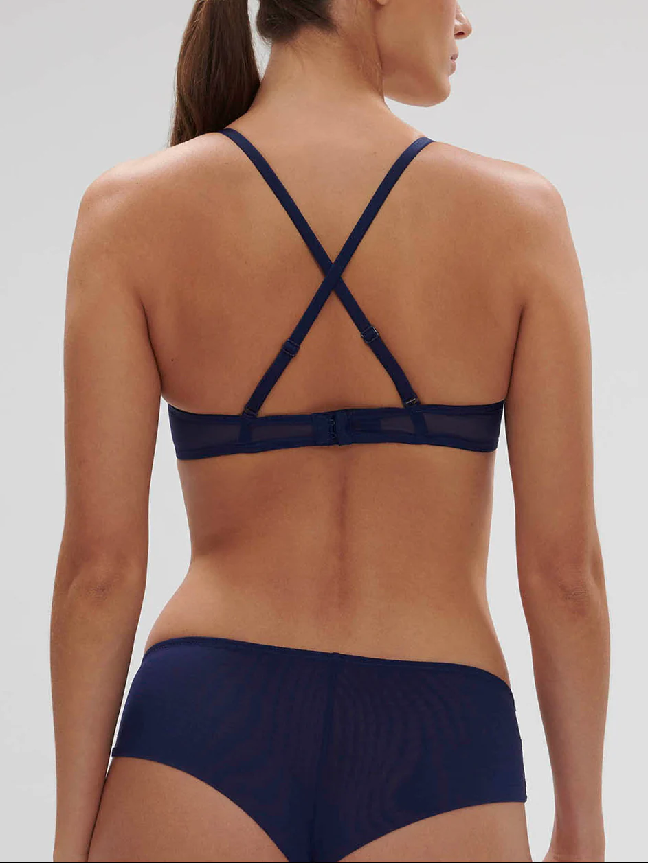 Soutien-gorge avec armature décolleté plongeant - Midnight - Image 4
