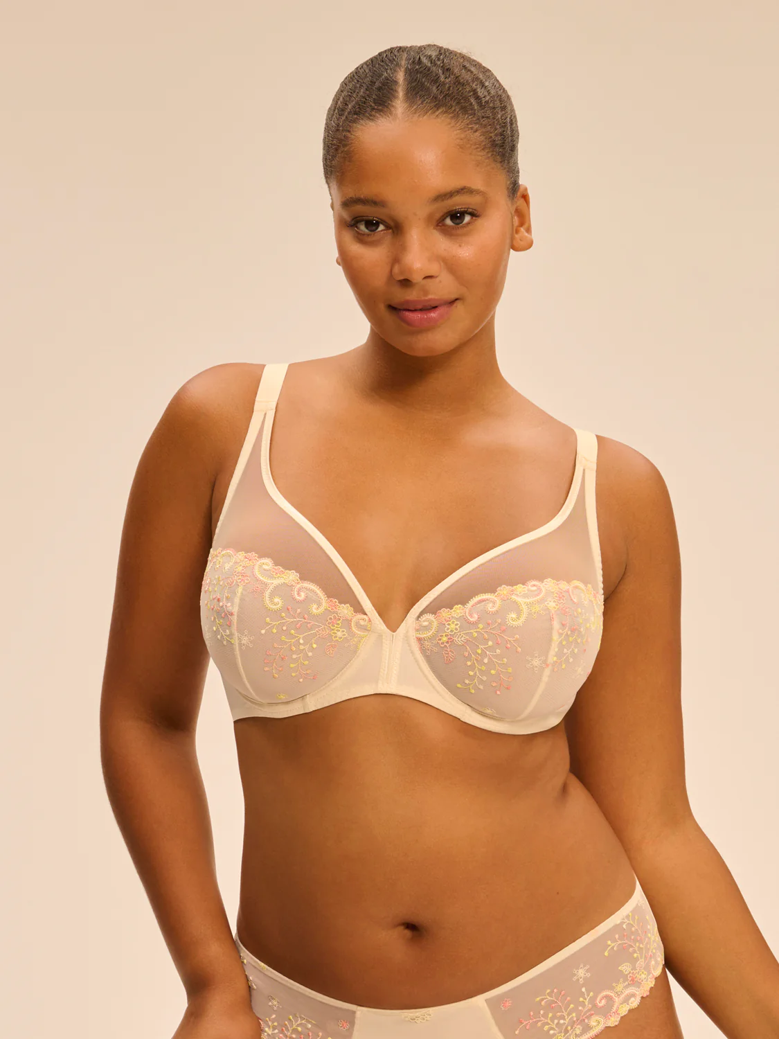 Soutien-gorge avec armature décolleté plongeant - Pampa - Image 6