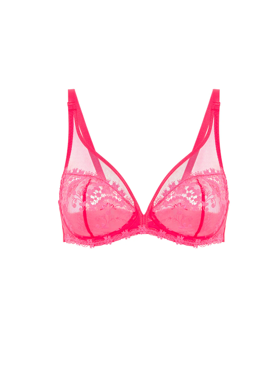 Soutien-gorge avec armature décolleté plongeant - Rose Fabuleux - Image 12