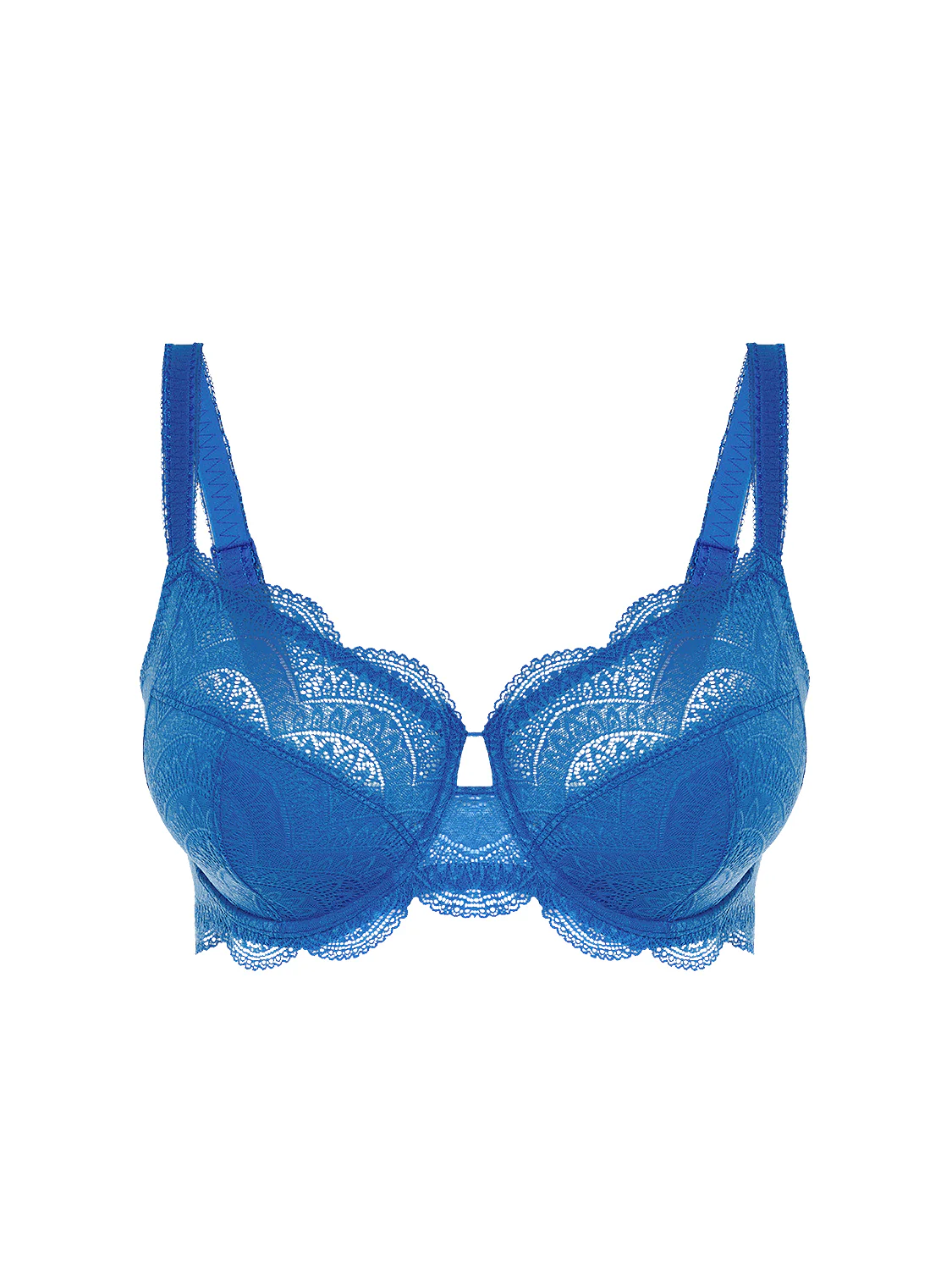 Soutien-gorge avec armature emboitant - Bleu Myosotis - Image 3