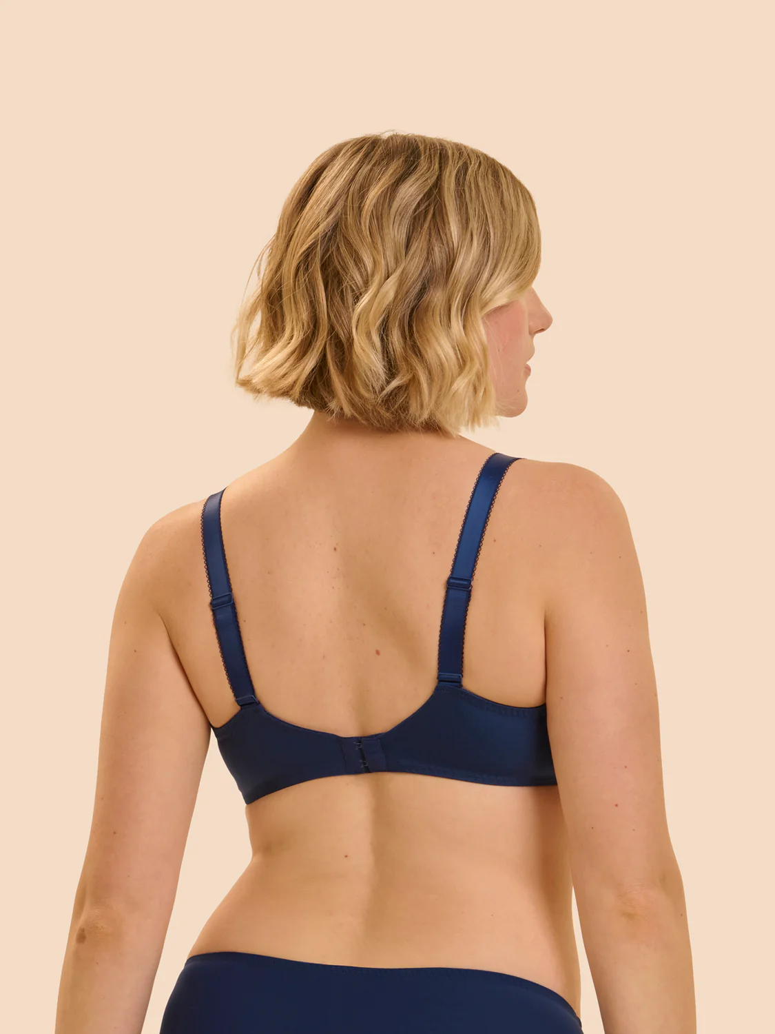 Soutien-gorge avec armature emboitant - Bleu Rainbow - Image 3