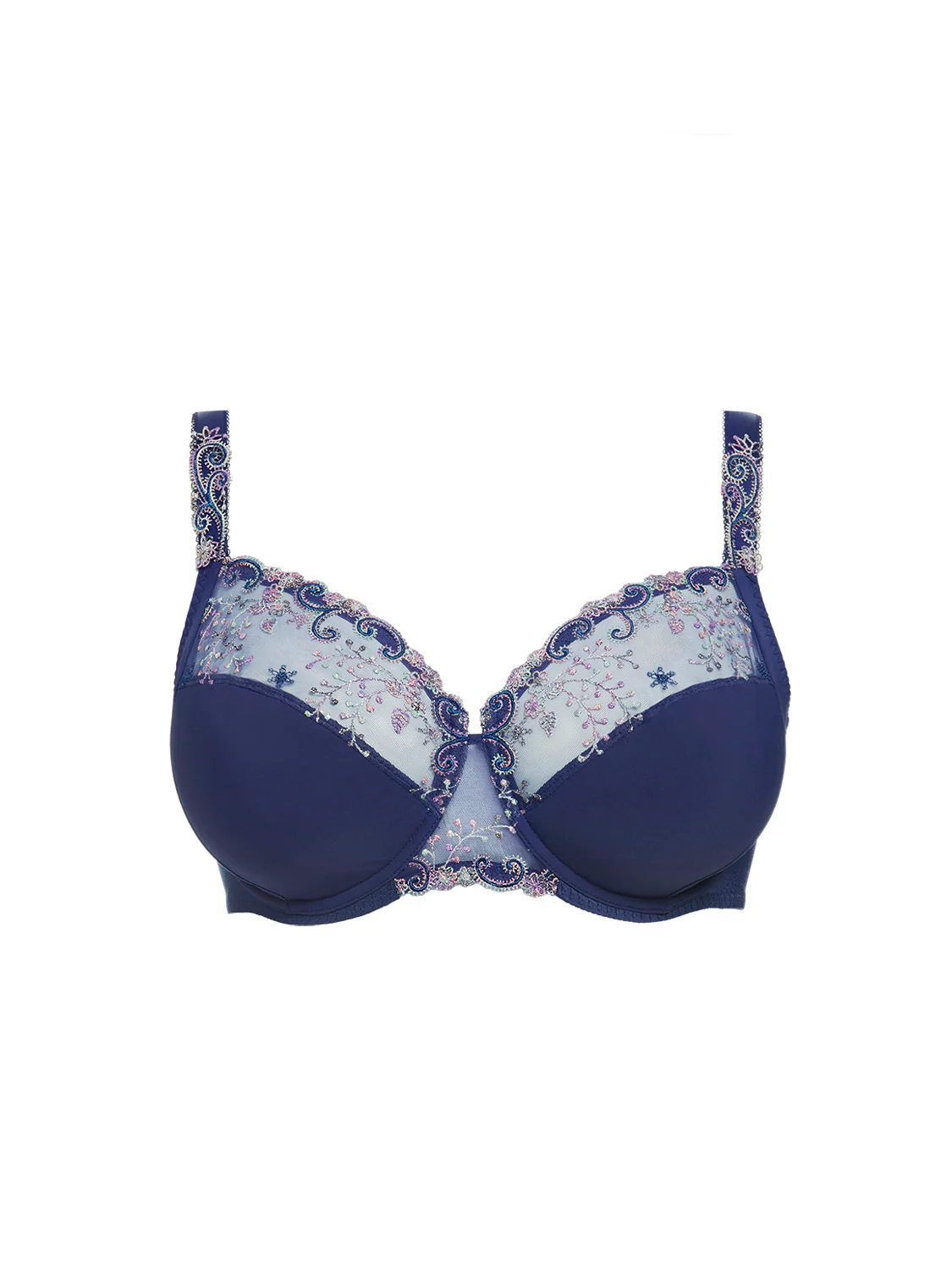 Soutien-gorge avec armature emboitant - Bleu Rainbow - Image 5