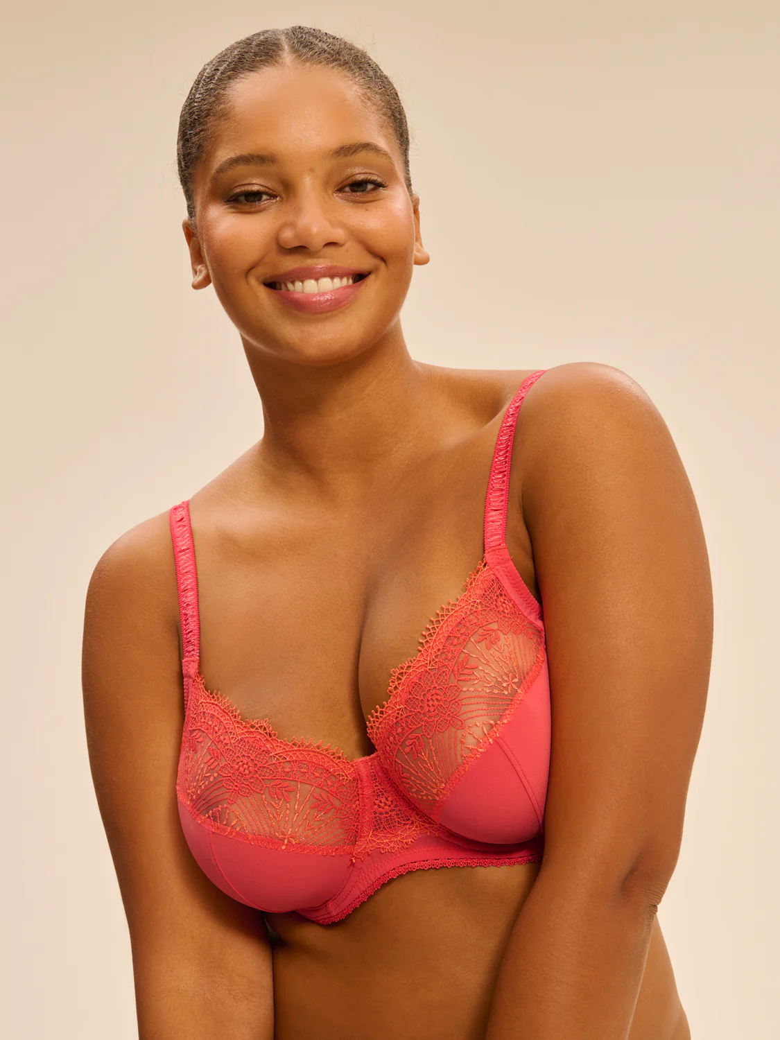 Soutien-gorge avec armature emboitant - Coralia - Image 2