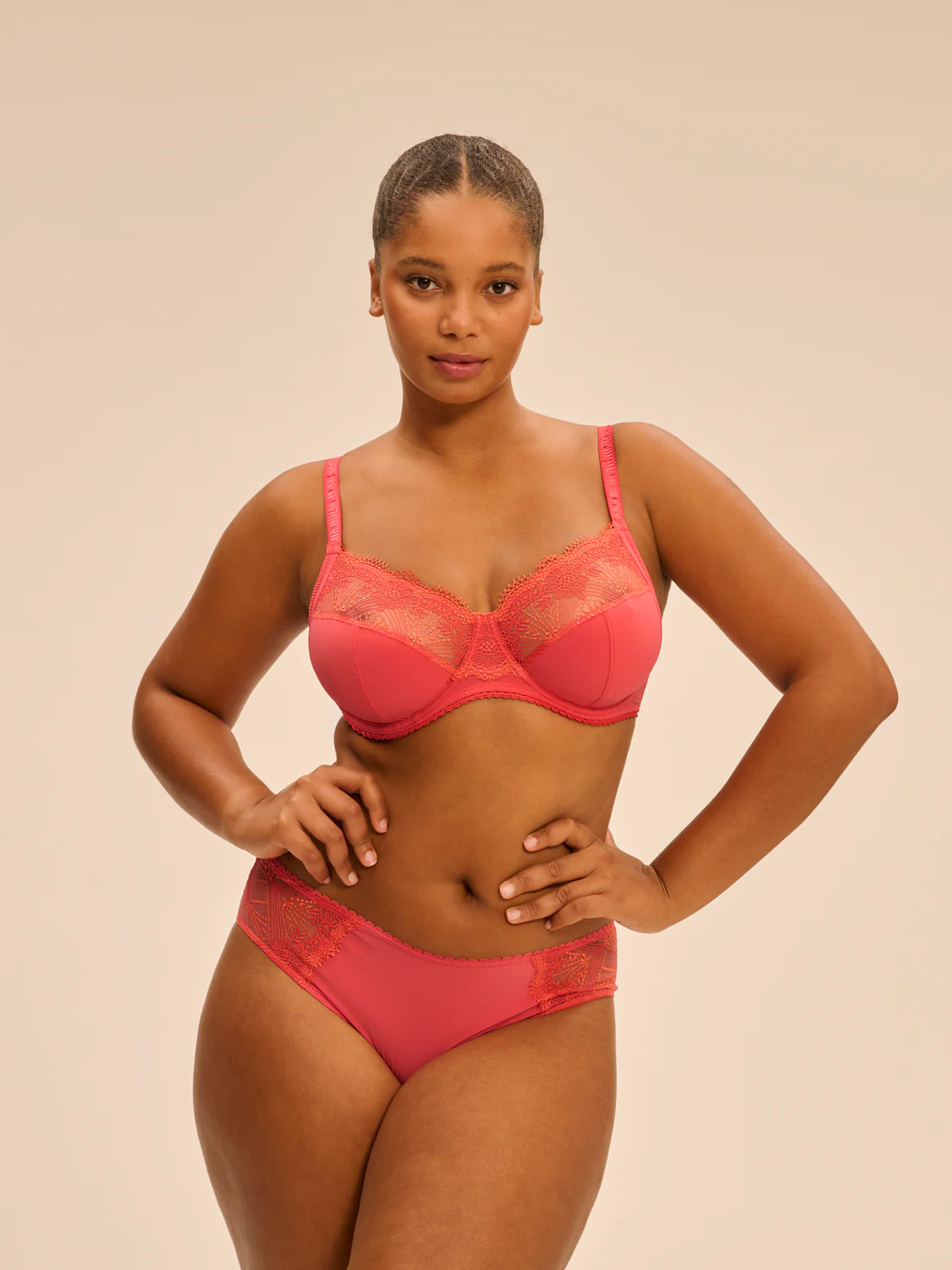 Soutien-gorge avec armature emboitant - Coralia - Image 4