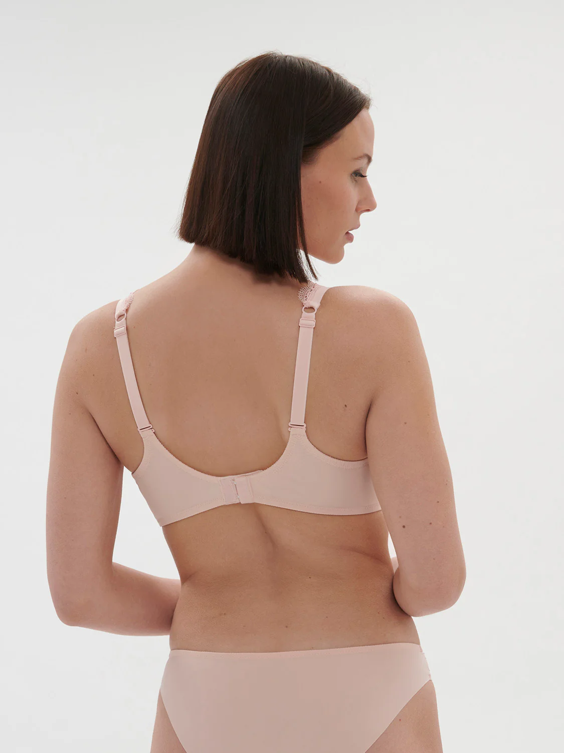 Soutien-gorge avec armature emboitant - Poudre pétale - Image 3