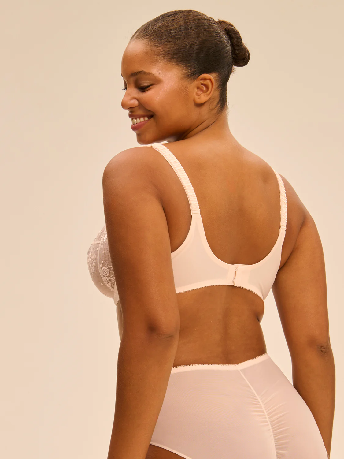 Soutien-gorge avec armature emboitant - Rose sakura - Image 3