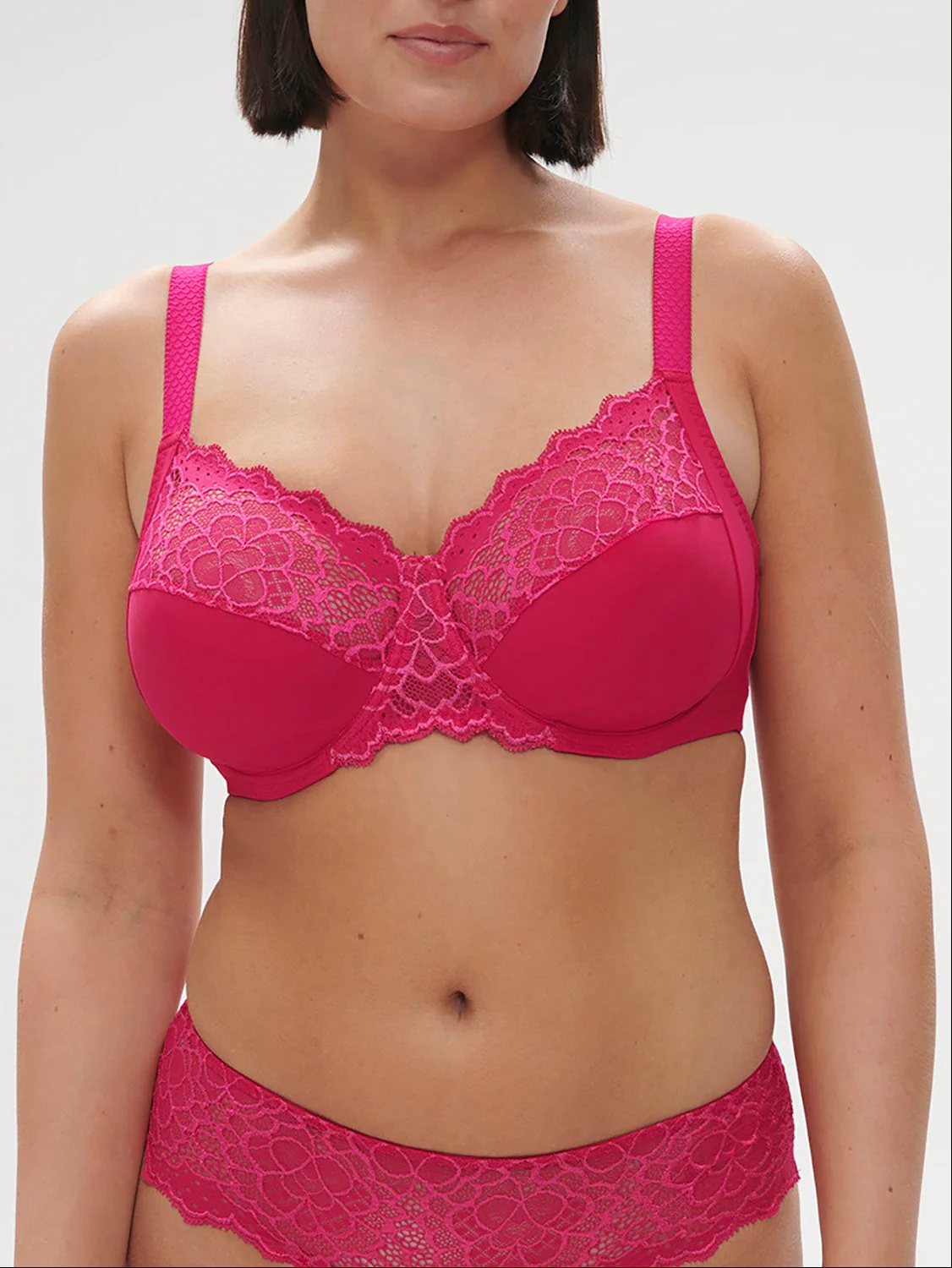 Soutien-gorge avec armature emboitant - Rose Teaberry