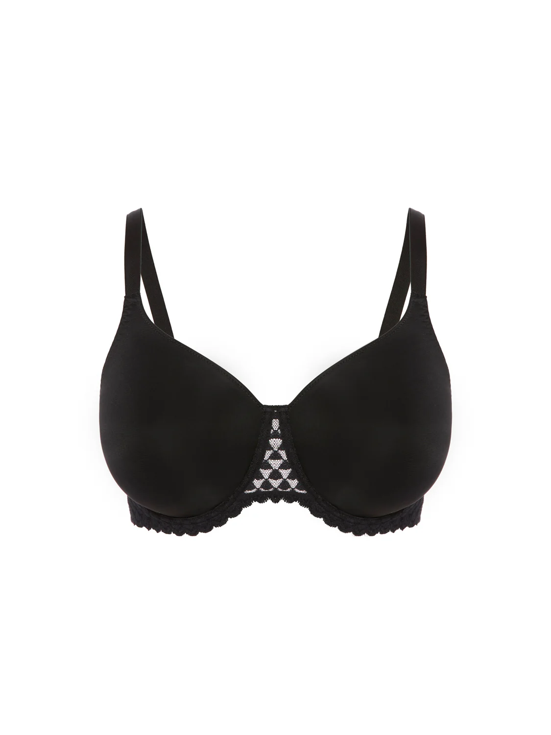 Soutien-gorge avec armature moulé rigide - Noir - Image 4