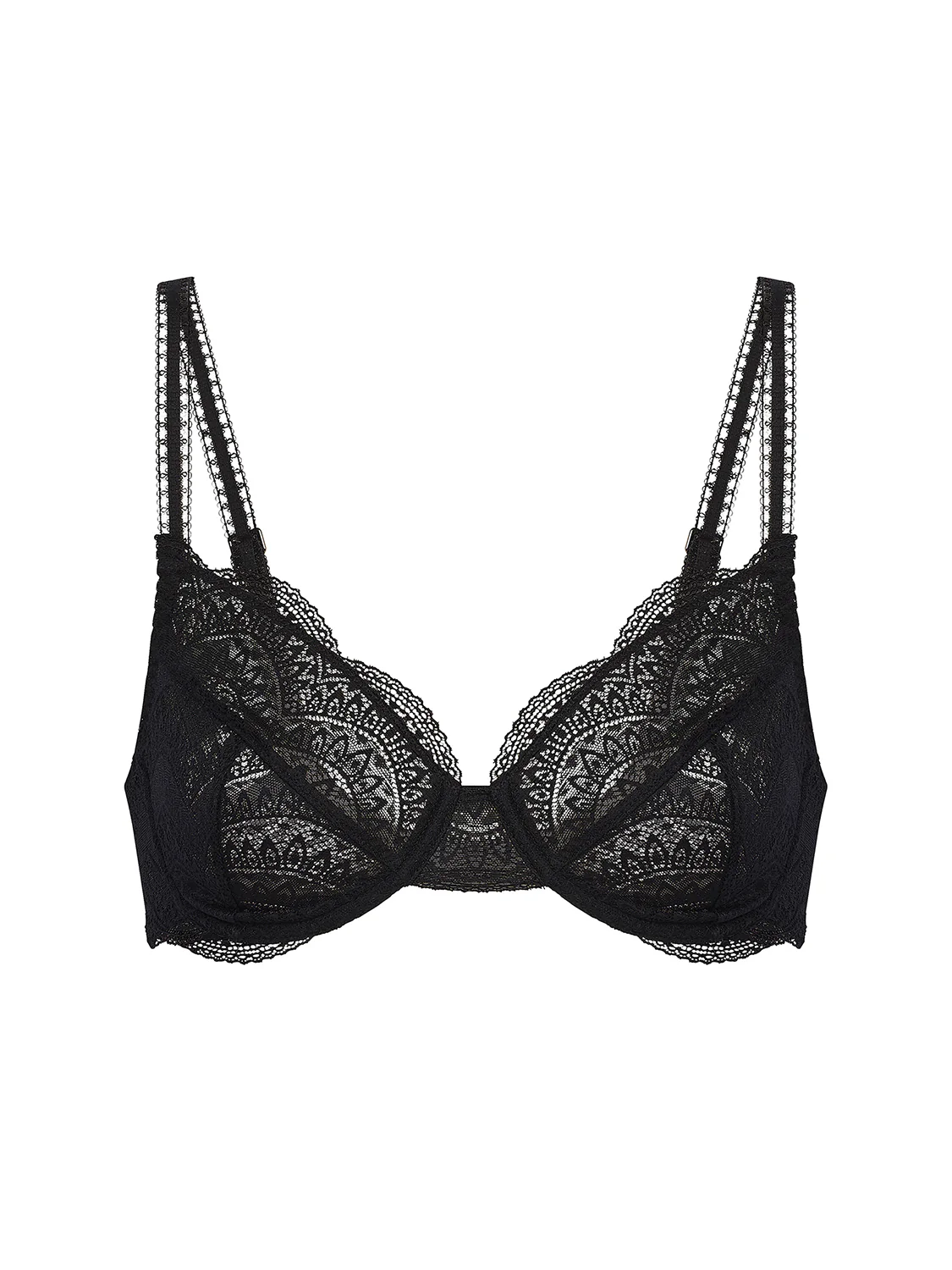 Soutien-gorge avec armatures classique - Noir - Image 3