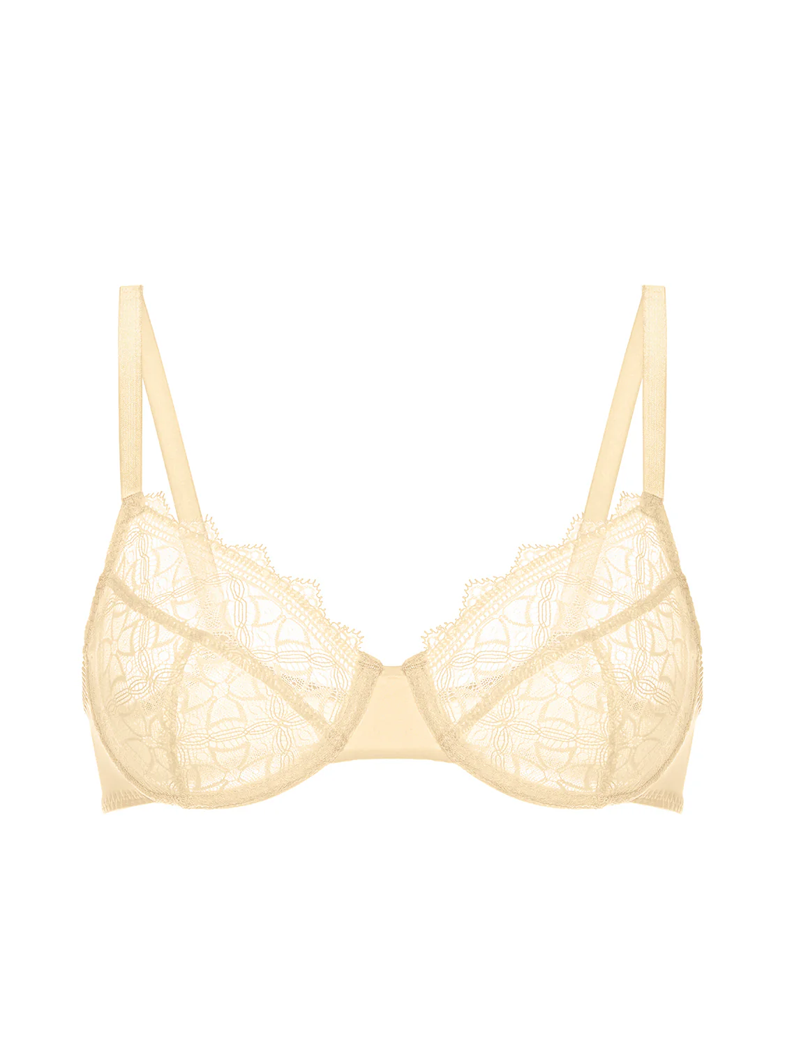 Soutien-gorge avec armatures classique - Vanille - Image 3