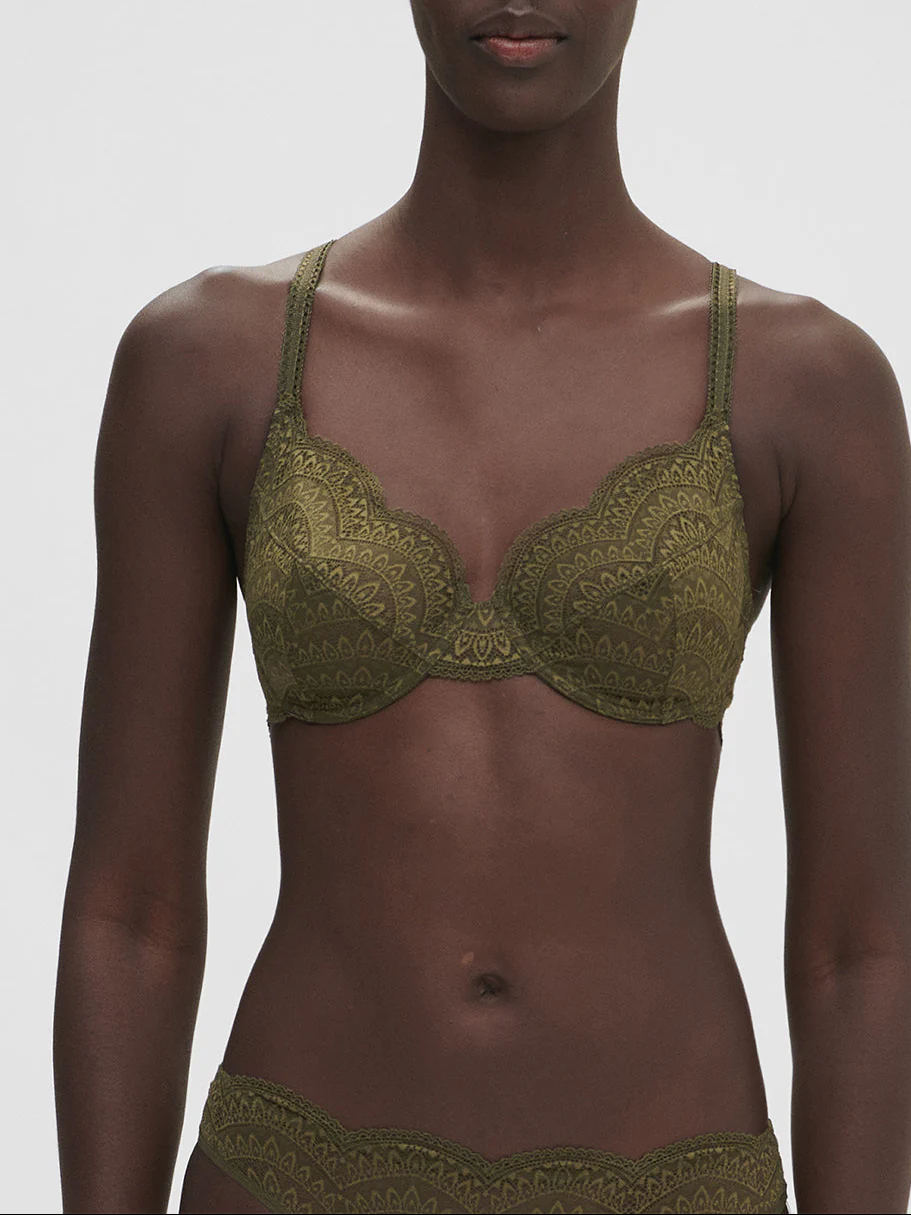 Soutien-gorge avec armatures classique - Vert Aventure
