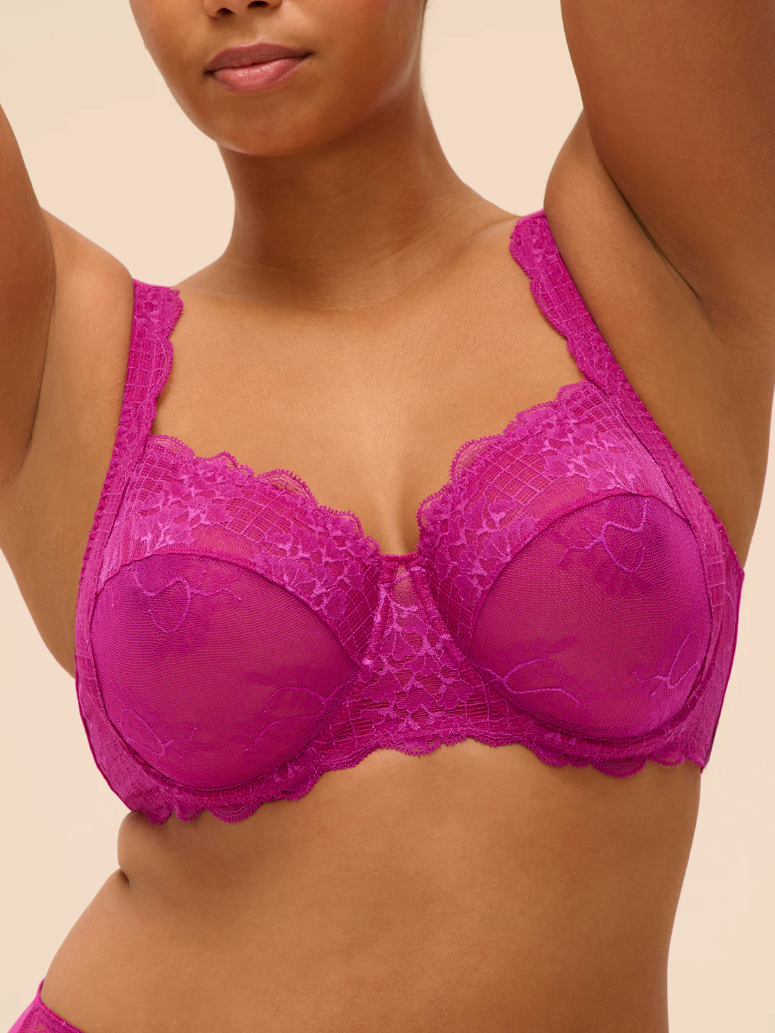 Soutien-gorge avec armatures décolleté carré - Azalée - Image 2