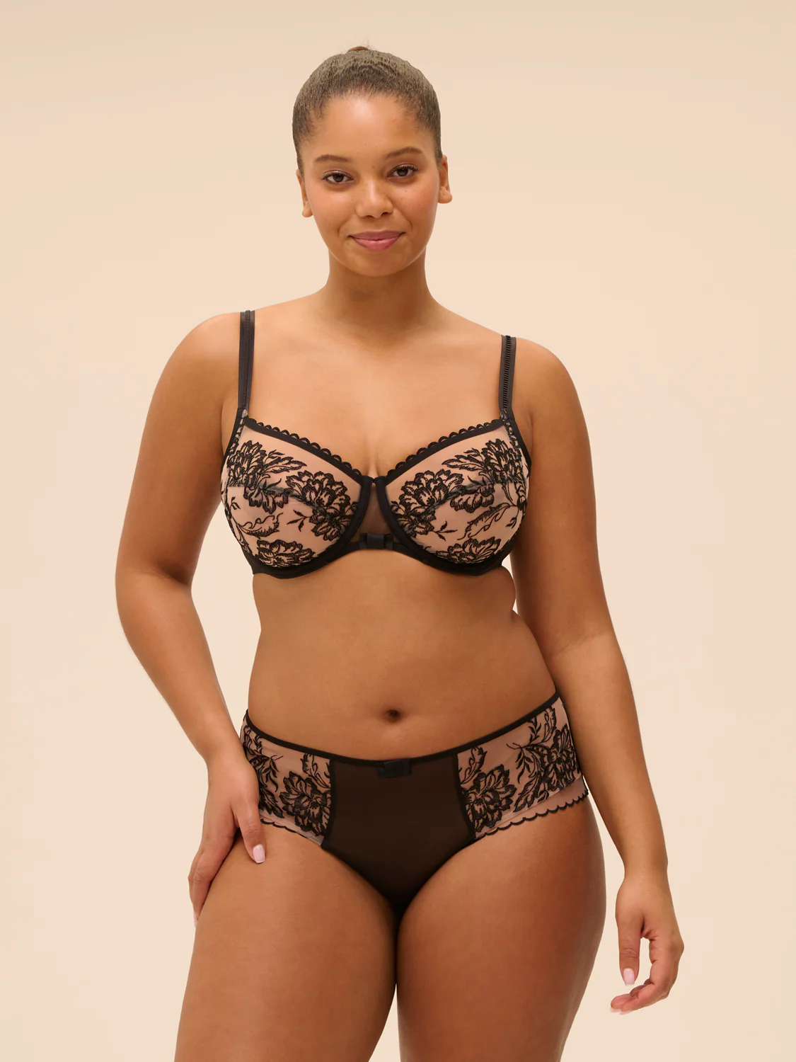 Soutien-gorge avec armatures décolleté carré - Light Tatoo - Image 5