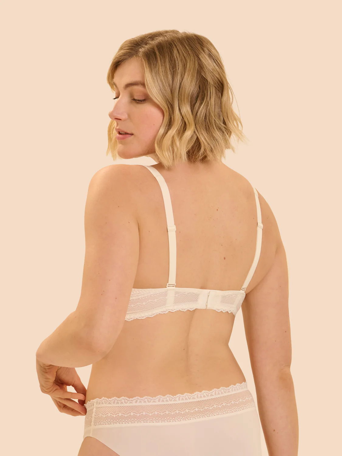 Soutien-gorge avec armatures décolleté - Naturel - Image 2