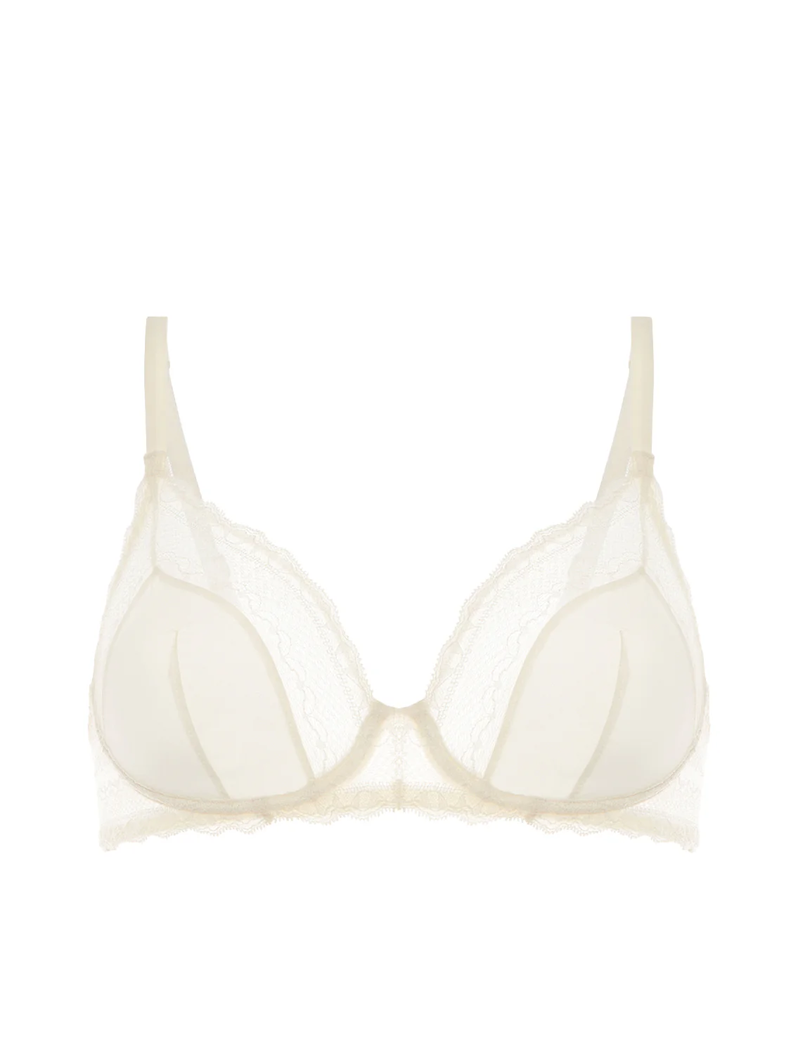 Soutien-gorge avec armatures décolleté - Naturel - Image 4