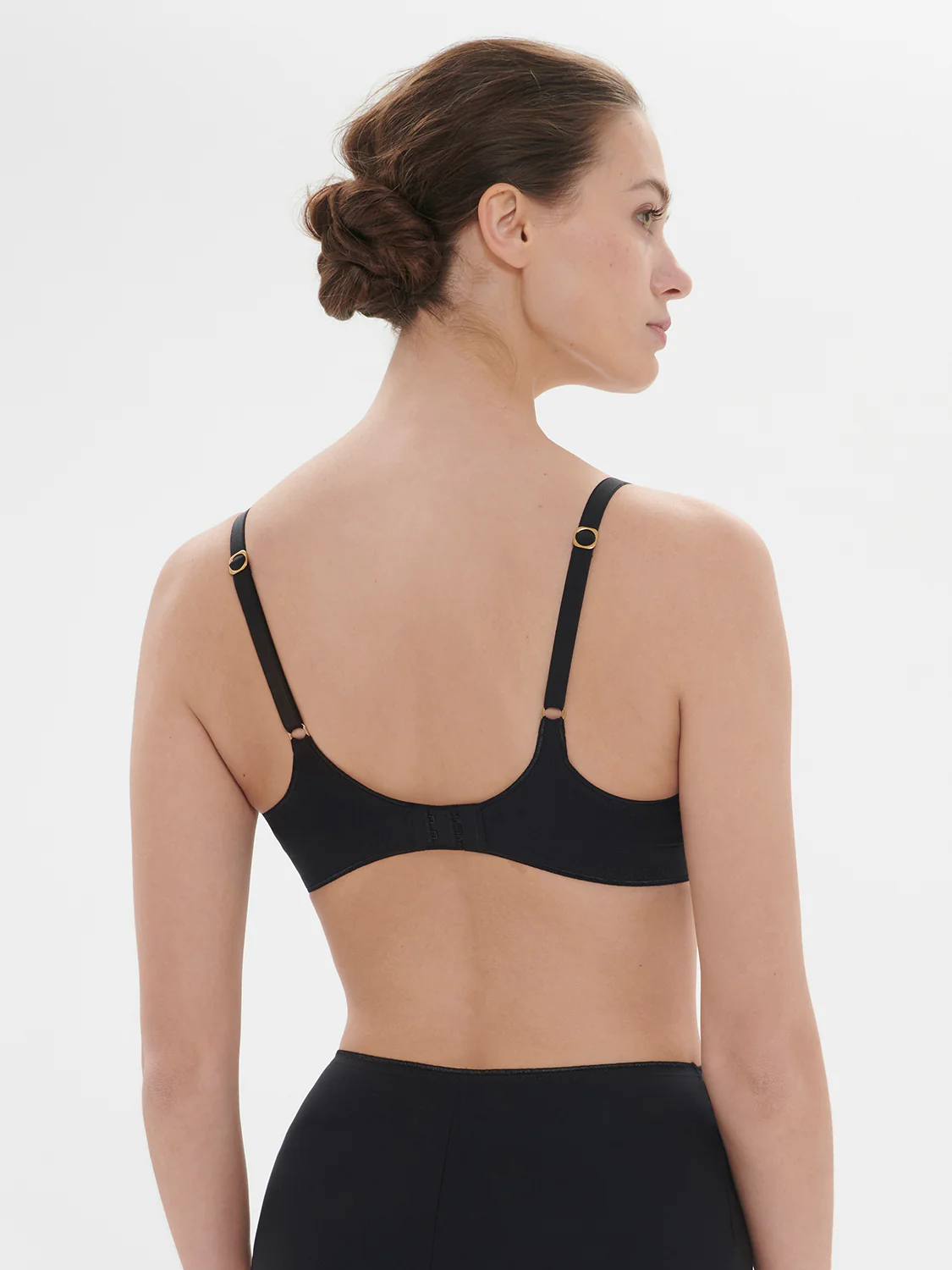 Soutien-gorge avec armatures décolleté - Noir - Image 3