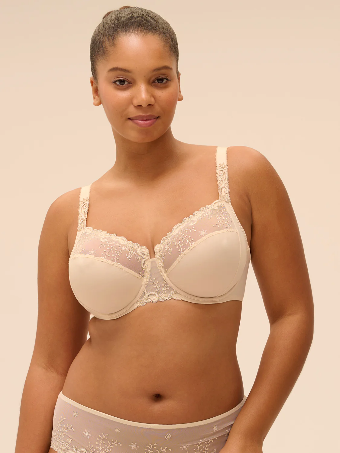 Soutien-gorge avec armatures emboitant - Beige Topaze
