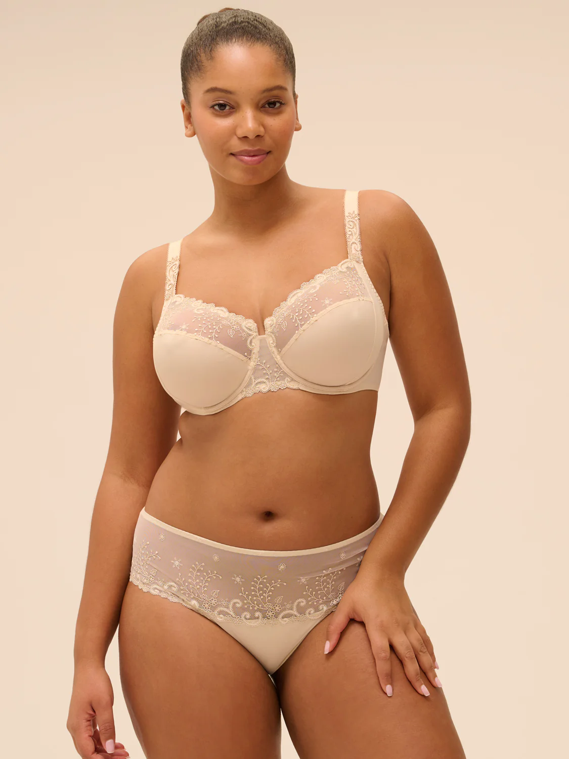 Soutien-gorge avec armatures emboitant - Beige Topaze - Image 5