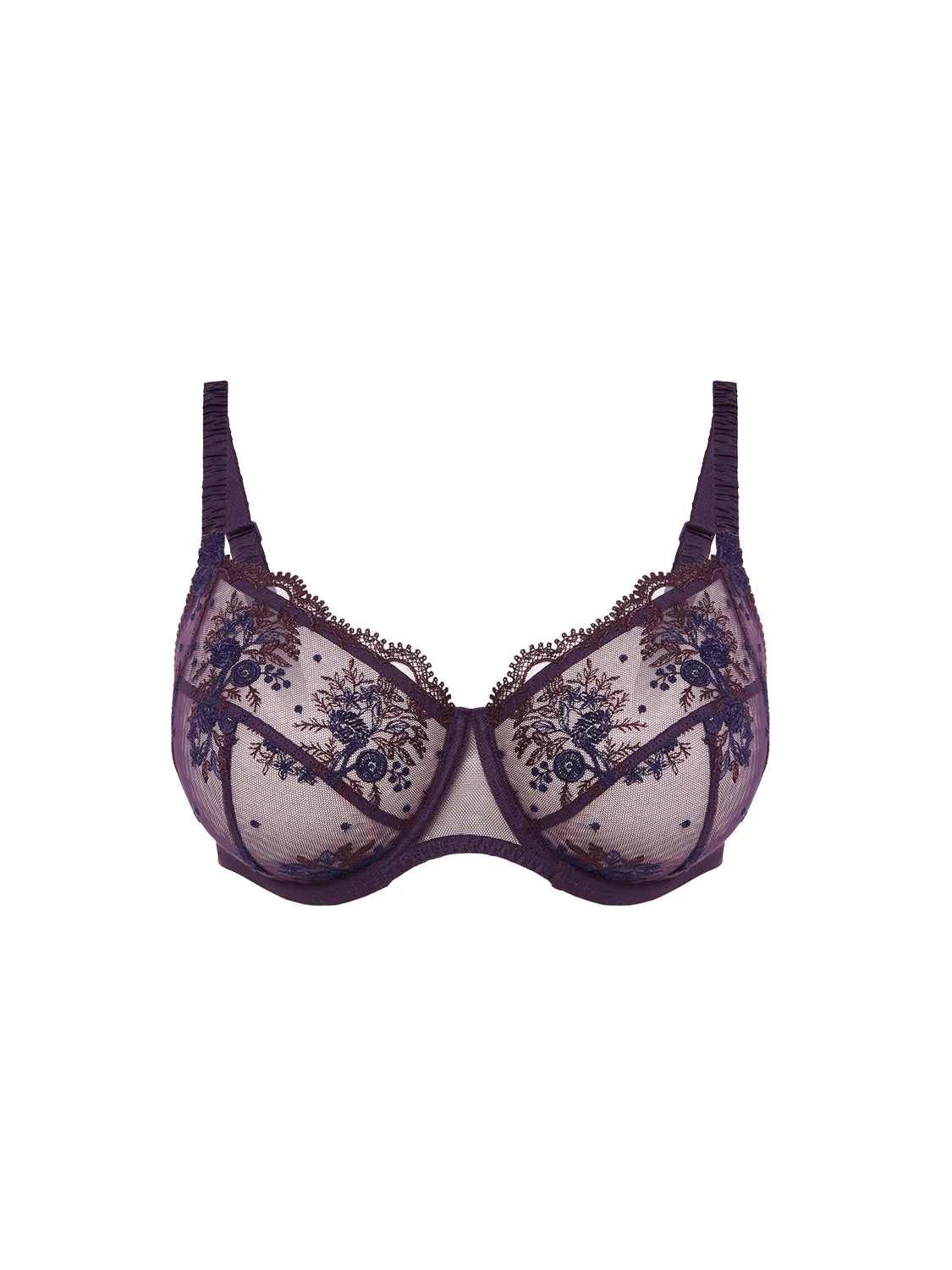 Soutien-gorge avec armatures emboitant - Figue - Image 7