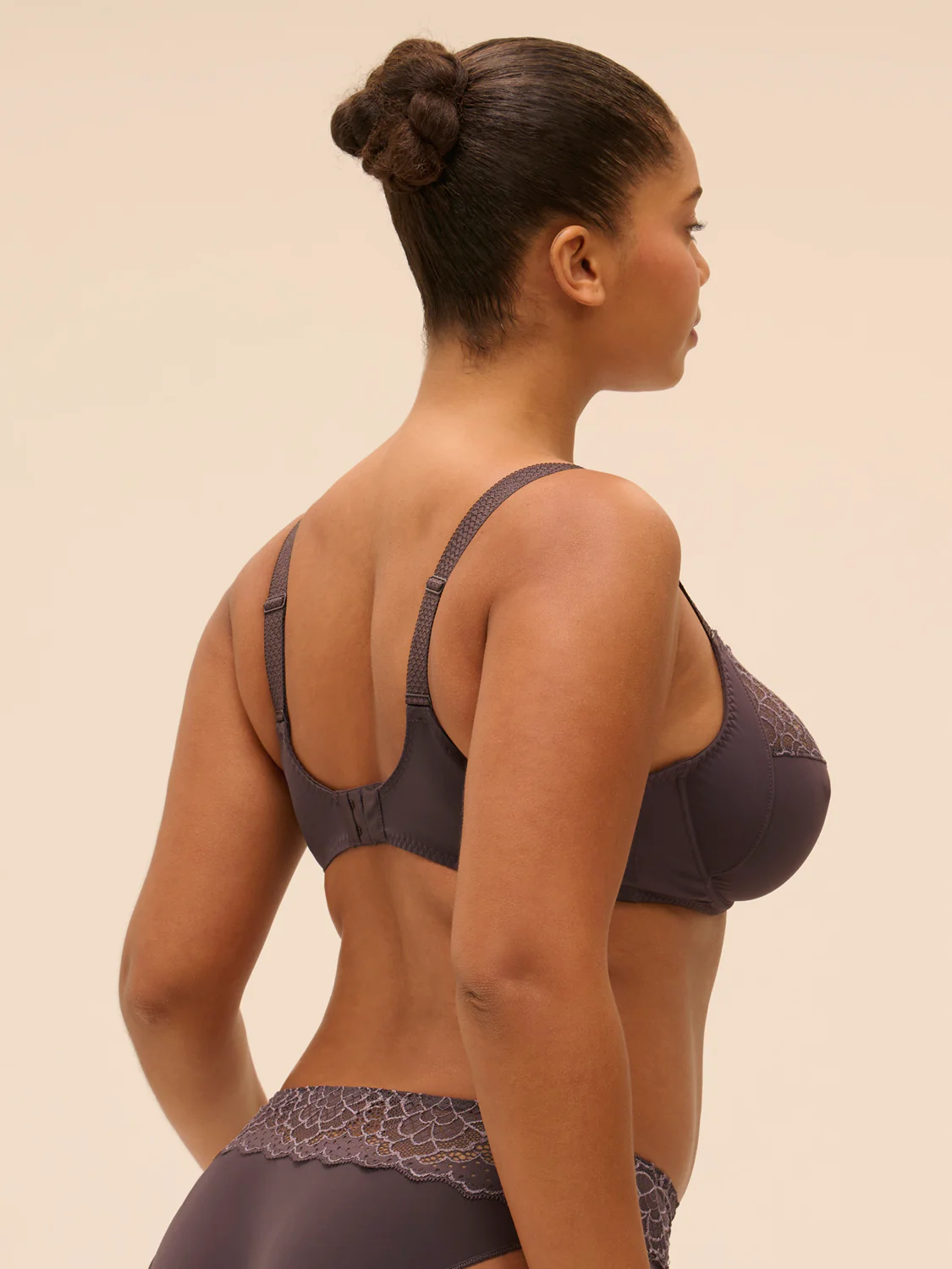 Soutien-gorge avec armatures emboitant - Gris Graphite - Image 3