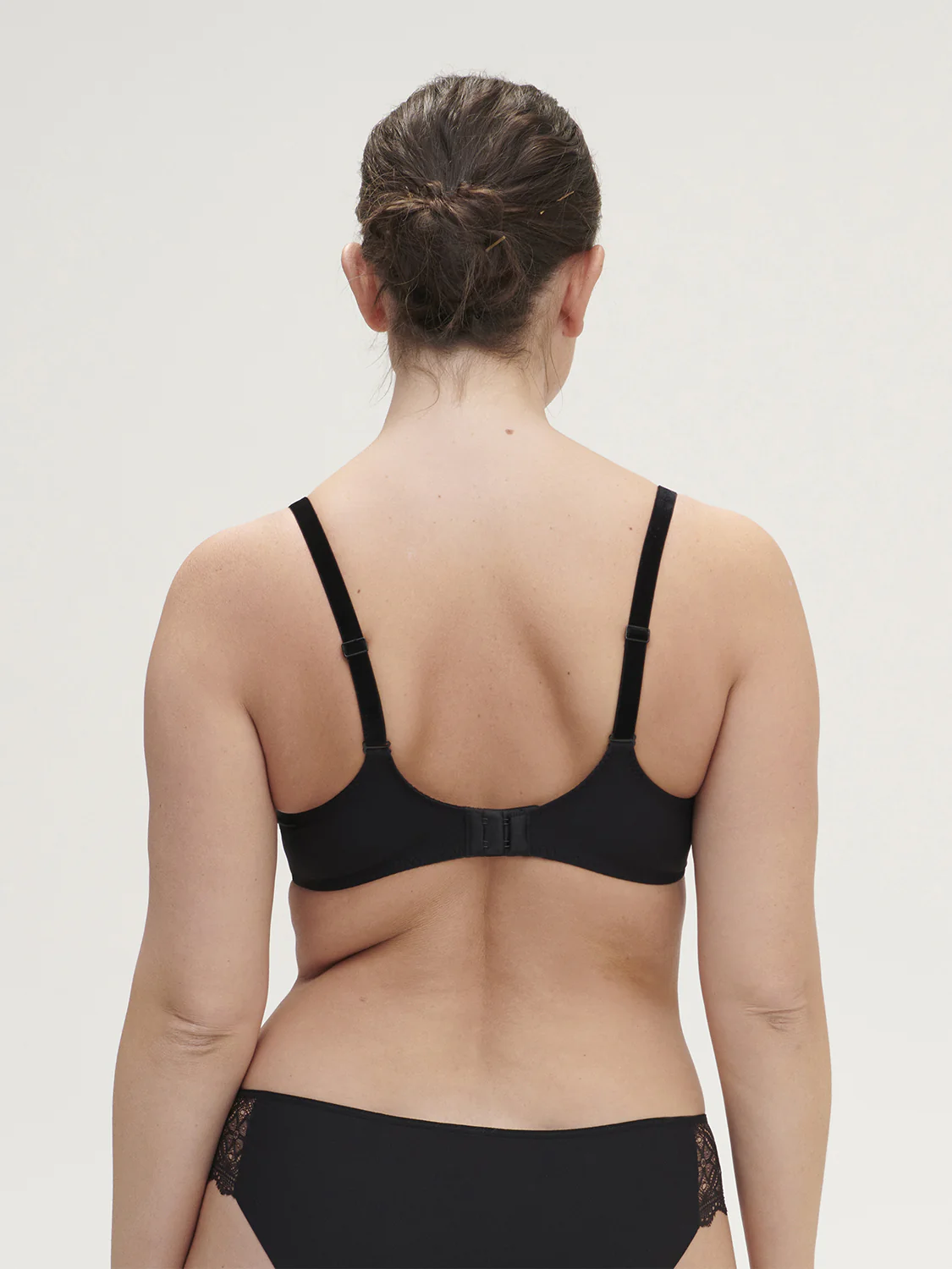 Soutien-gorge avec armatures emboitant - Noir - Image 2