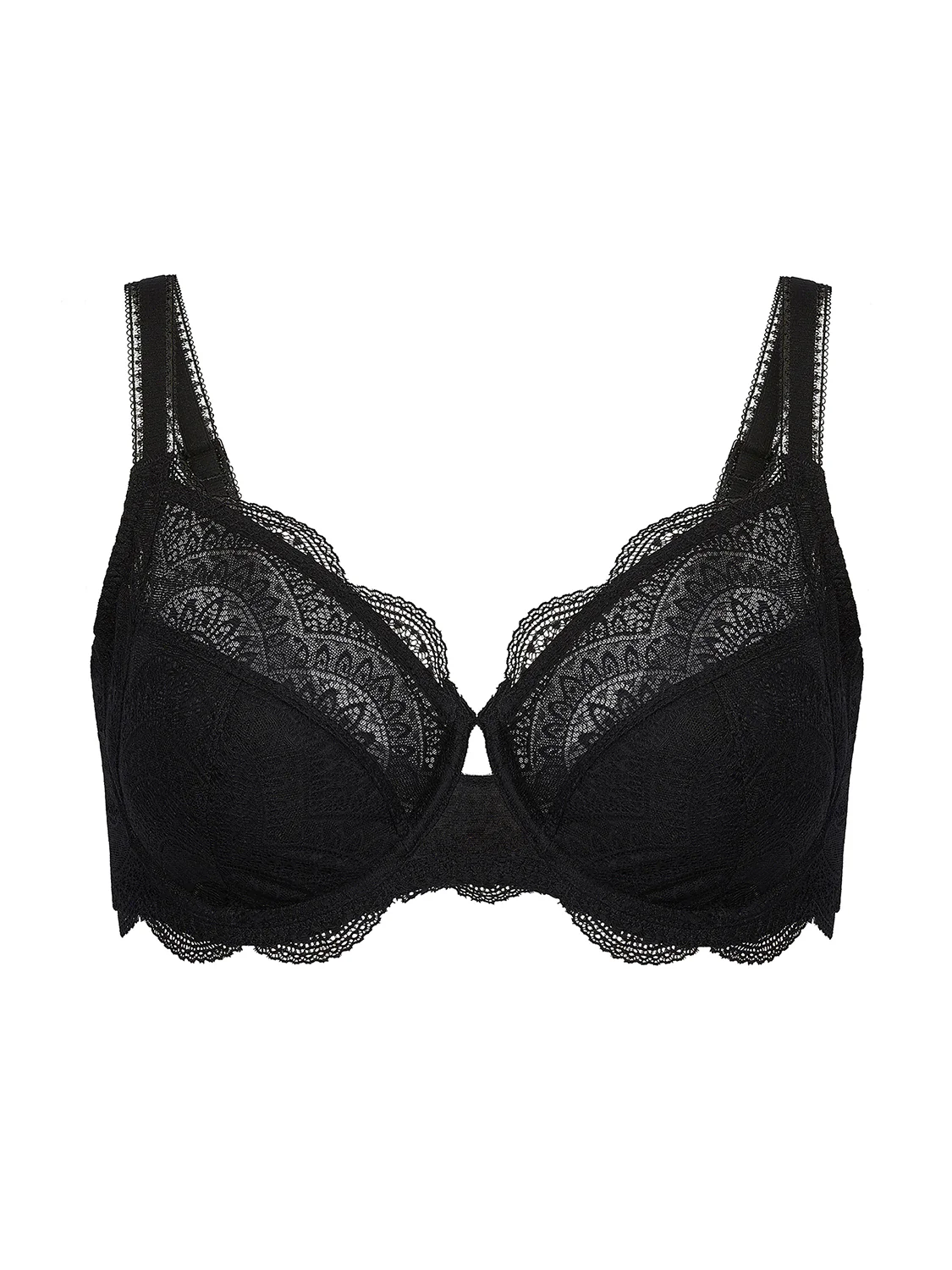 Soutien-gorge avec armatures emboitant - Noir - Image 6